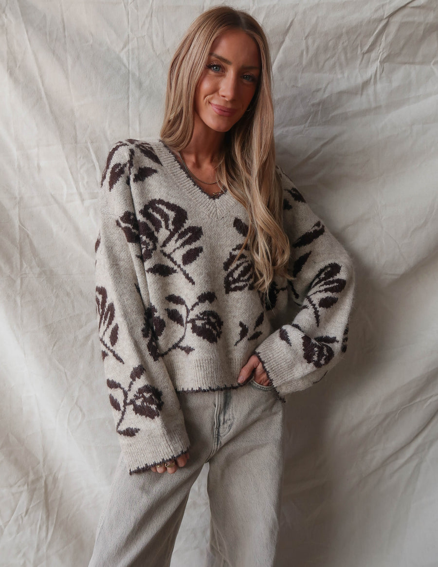 Autumn Bloom Sweater