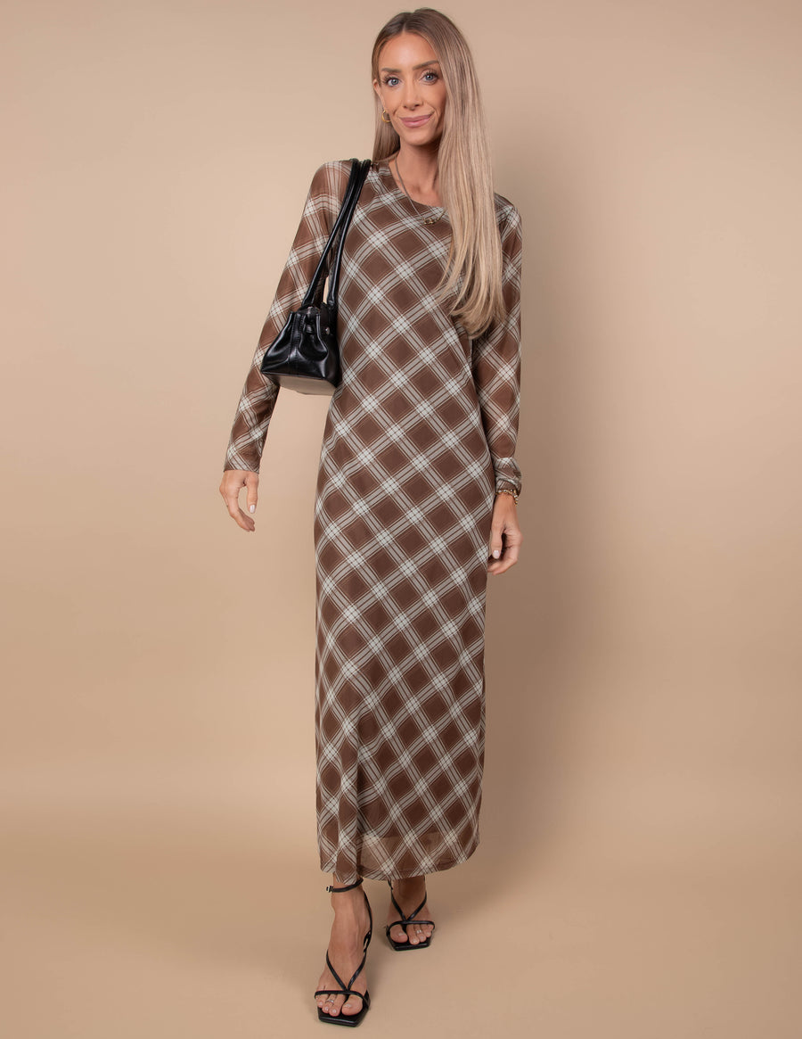 Jordan Plaid Dress