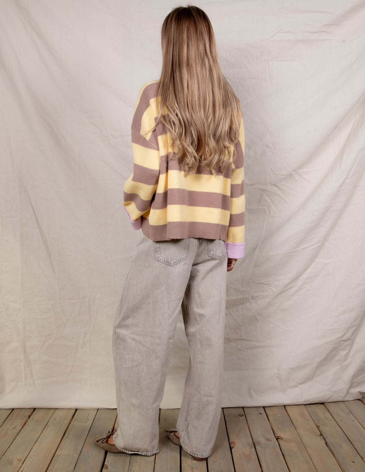 Soft Horizon Stripe Sweater