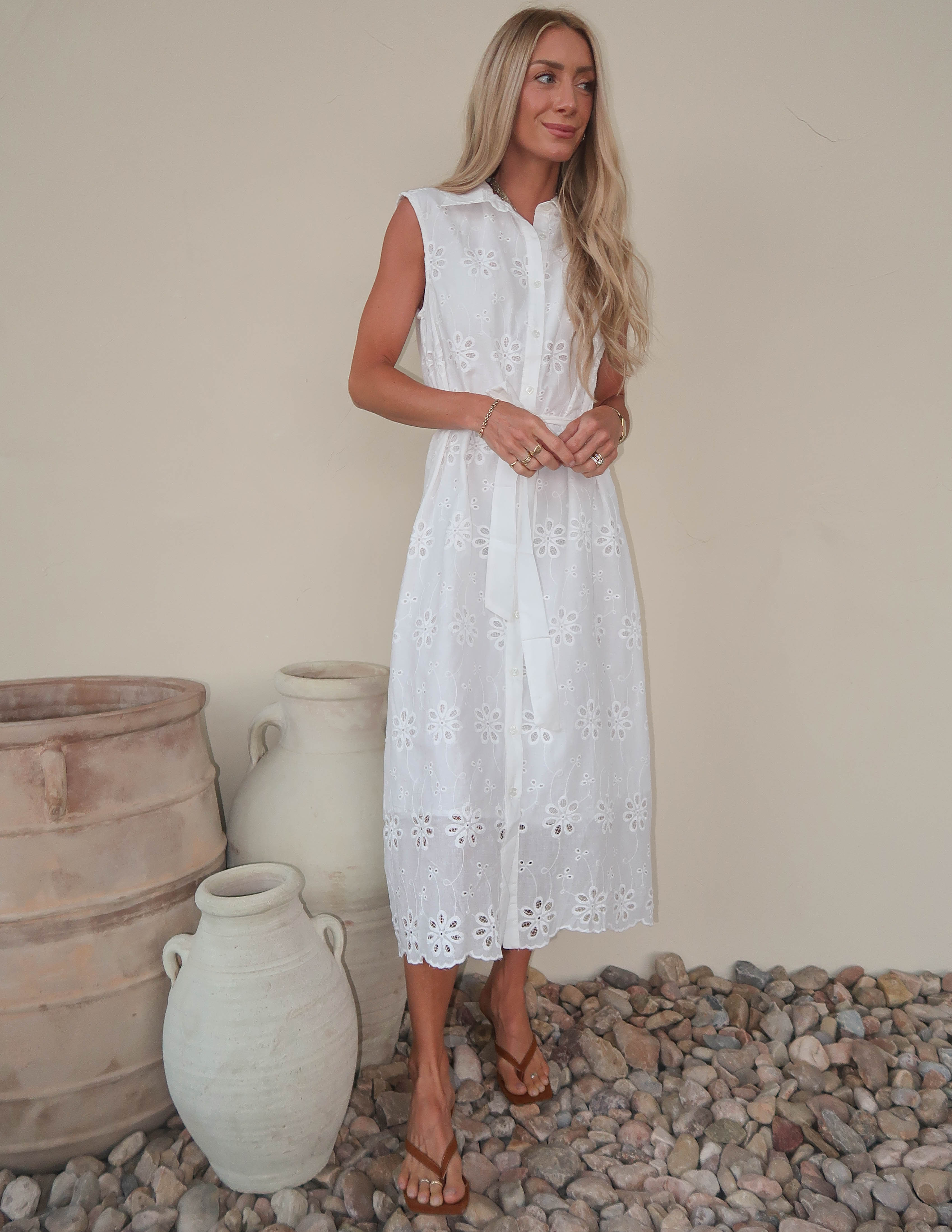 Savannah Eyelet Dress