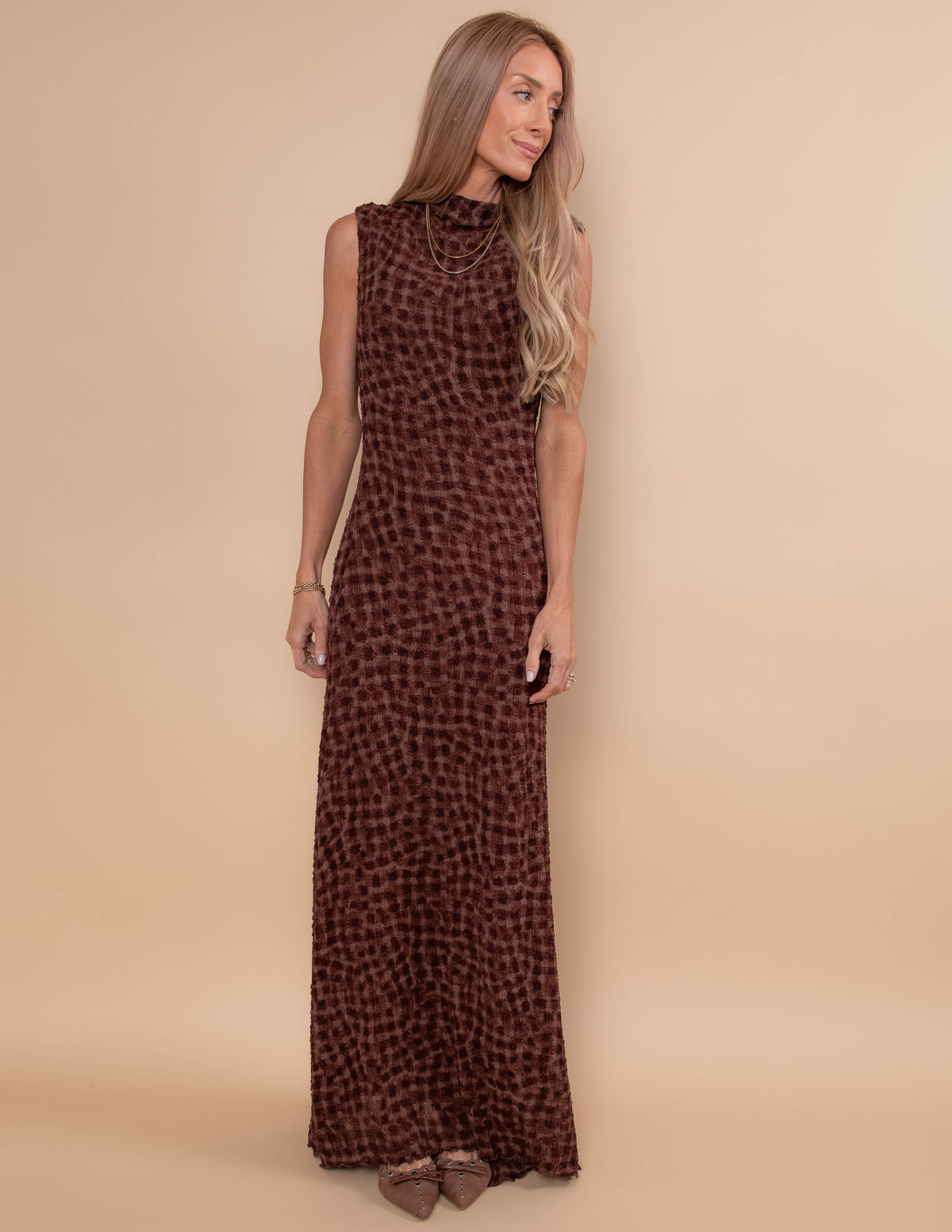 Saffron Bloom Maxi Dress