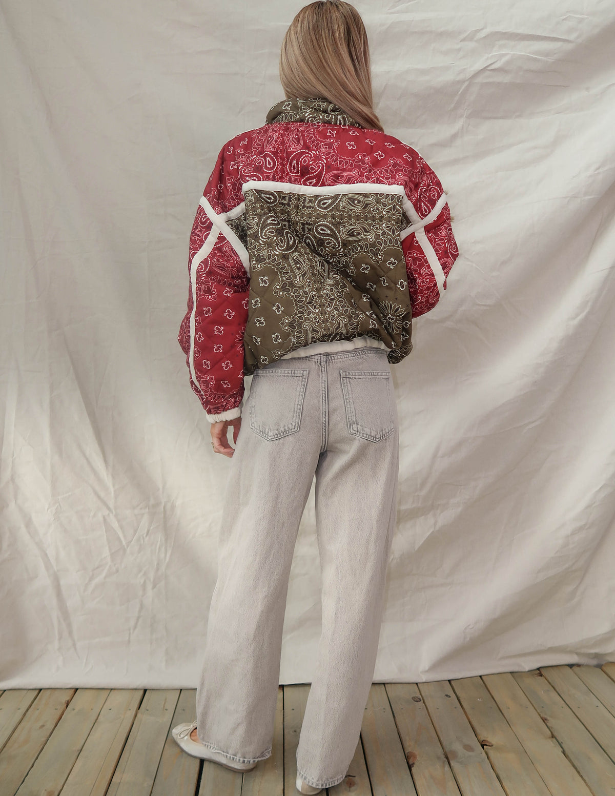 Bandana Bliss Quilted Jacket
