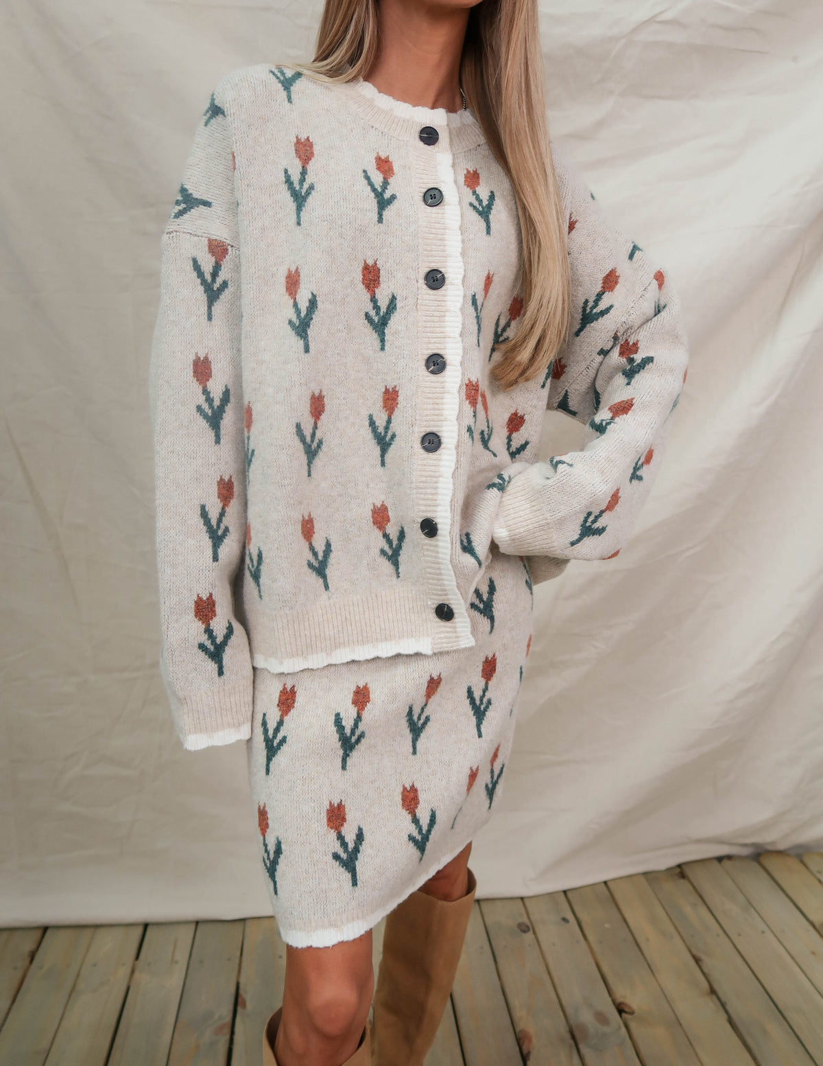 Blossom Lane Knit Set