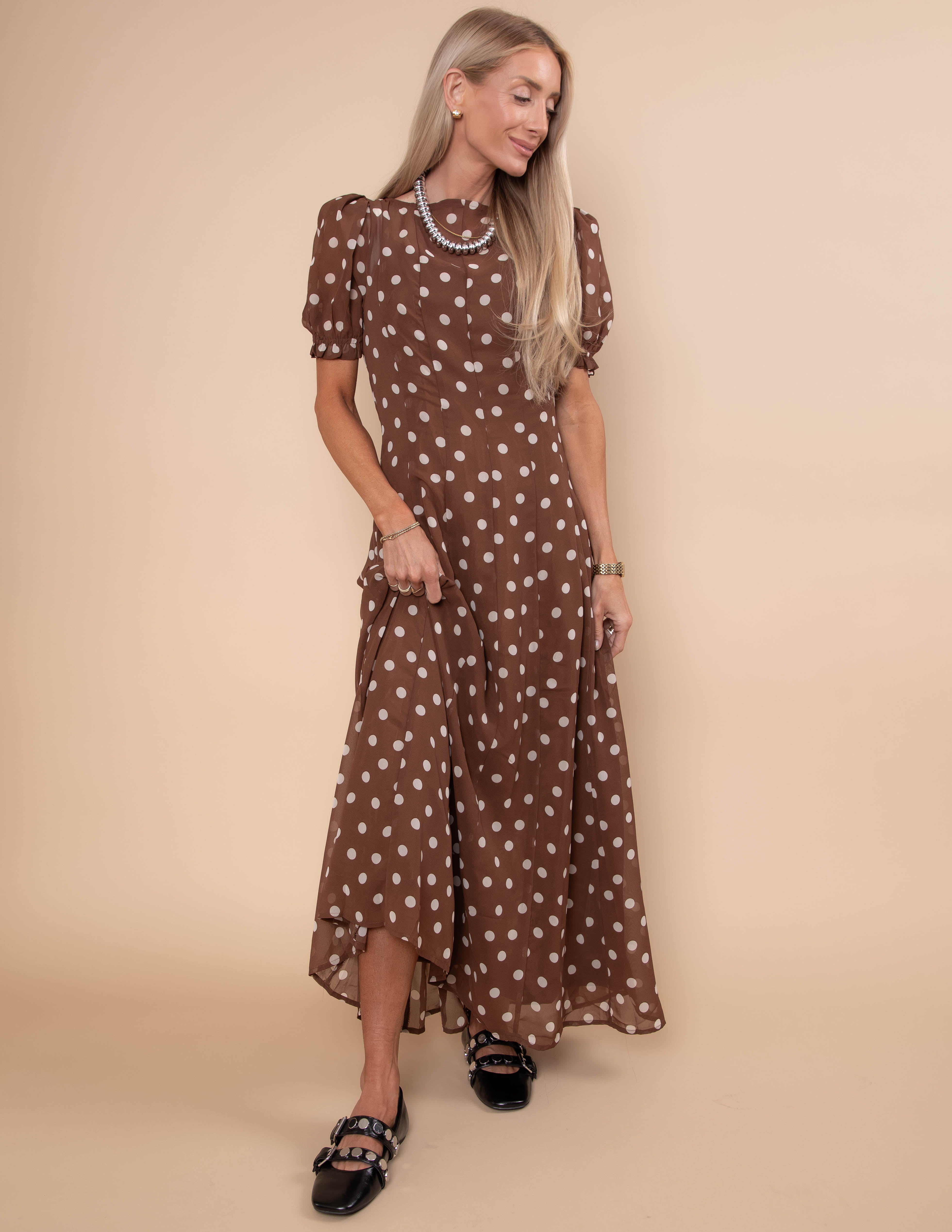 Margot Polka Dot Dress
