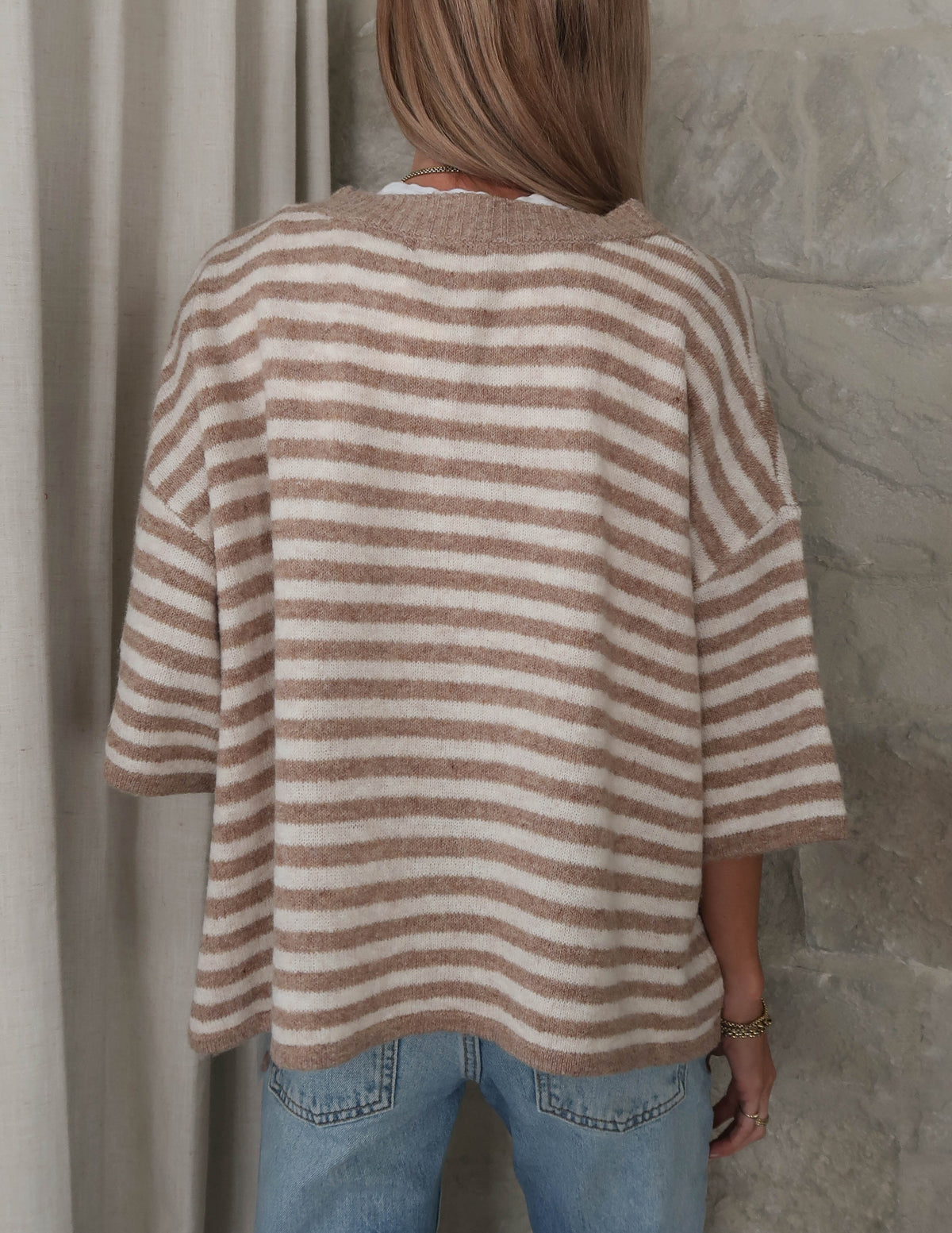 Jane Striped Cardigan
