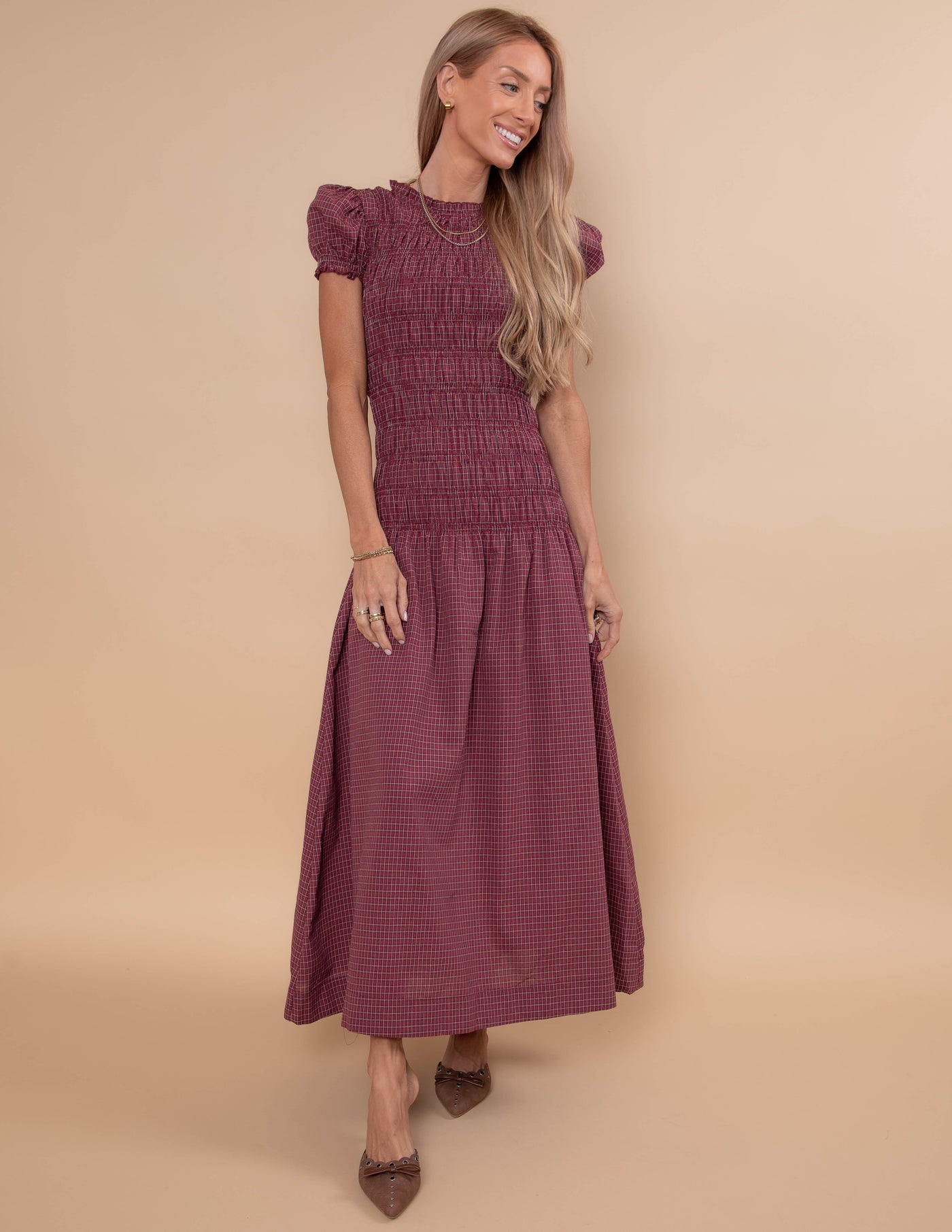 Brianna Smocked Dress
