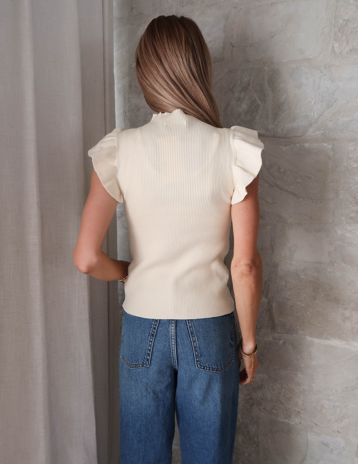 Natalia Ruffle Top