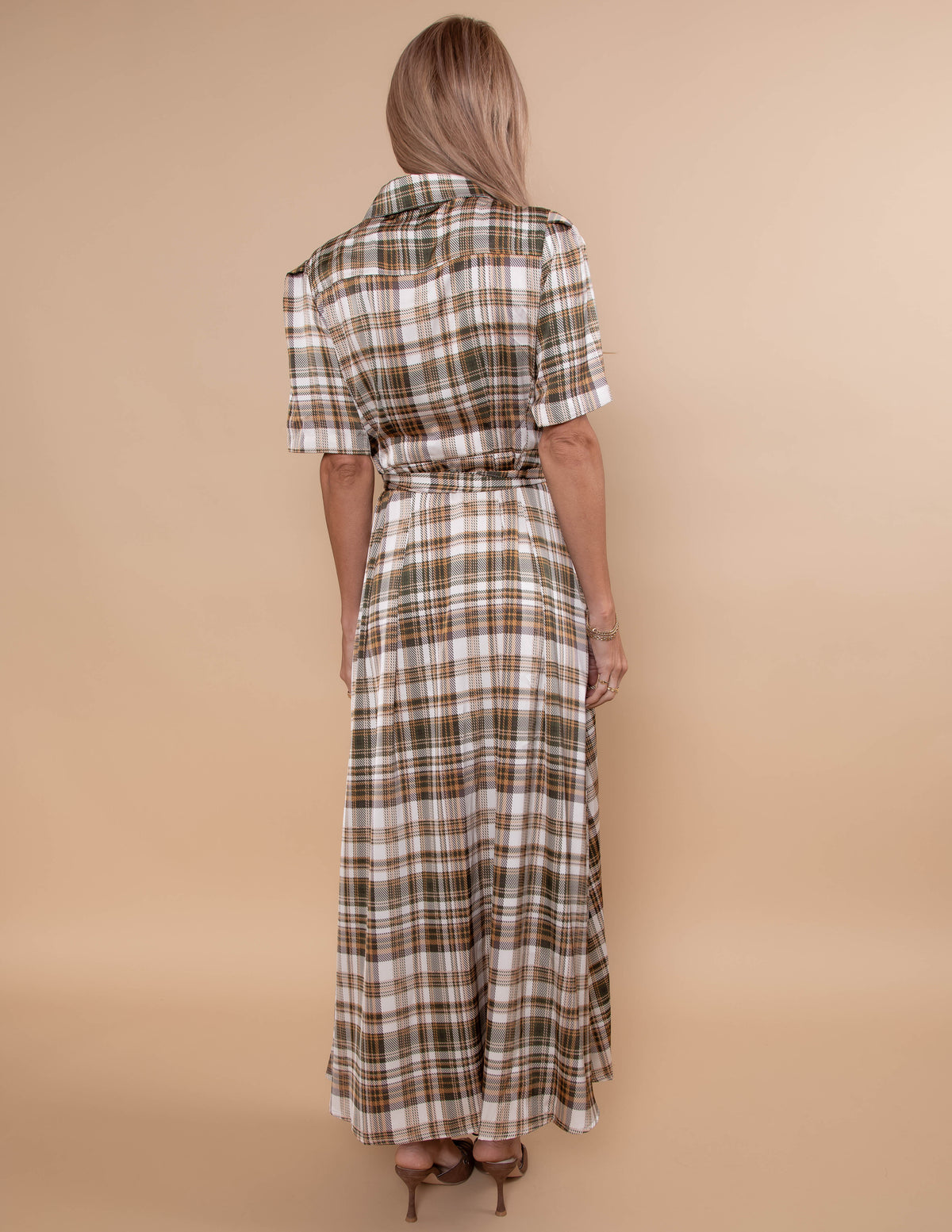 Valeria Plaid Dress