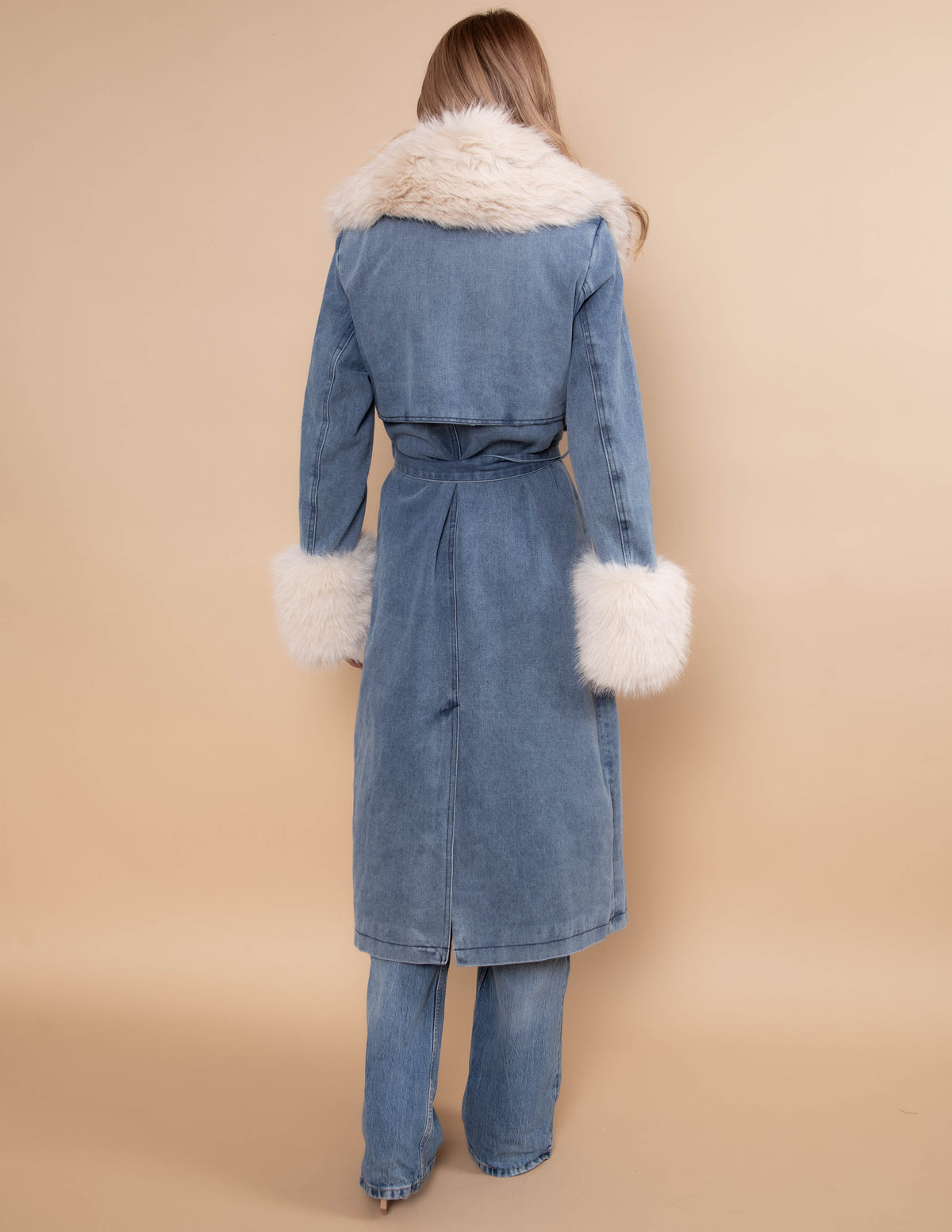 Winter Wanderlust Denim Coat
