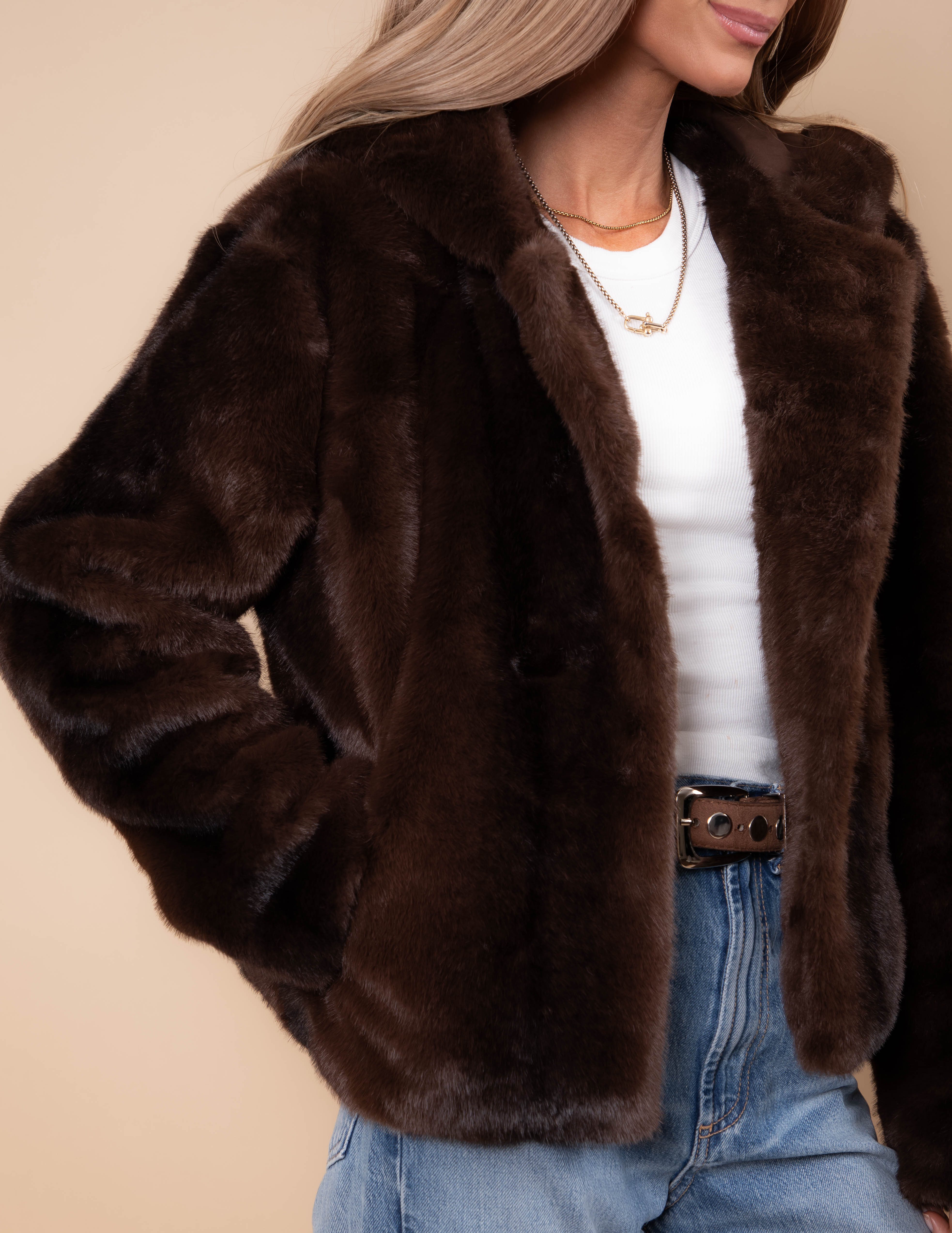 Alba Faux Fur Jacket