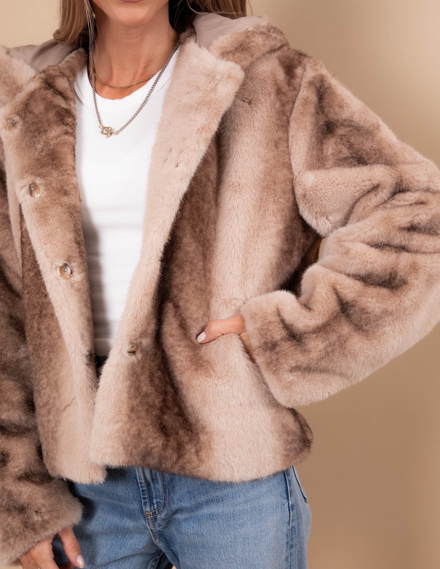 Alba Faux Fur Jacket