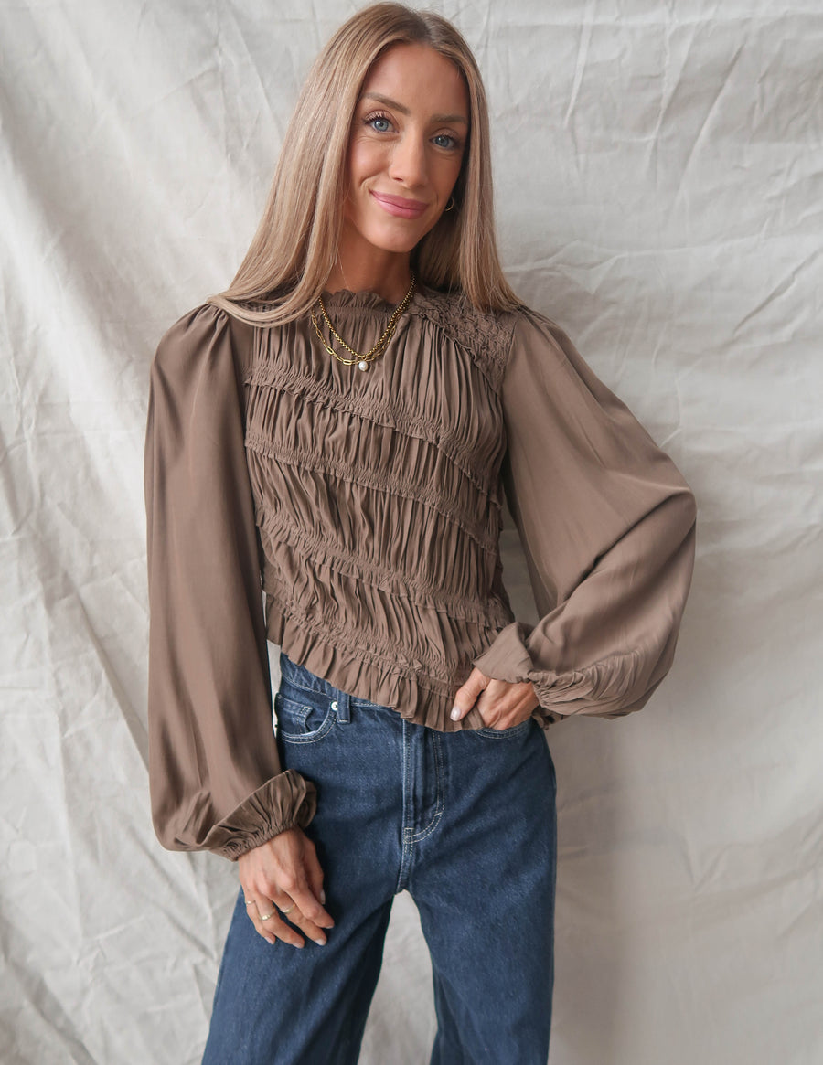 Vayda Asymmetrical Hem Top