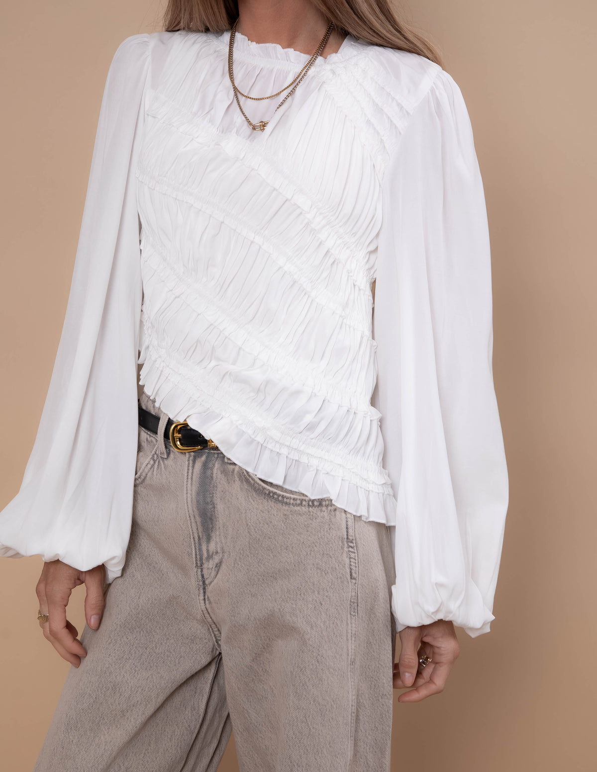 Vayda Asymmetrical Hem Top