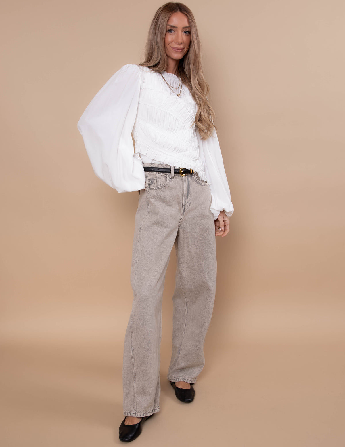 Vayda Asymmetrical Hem Top
