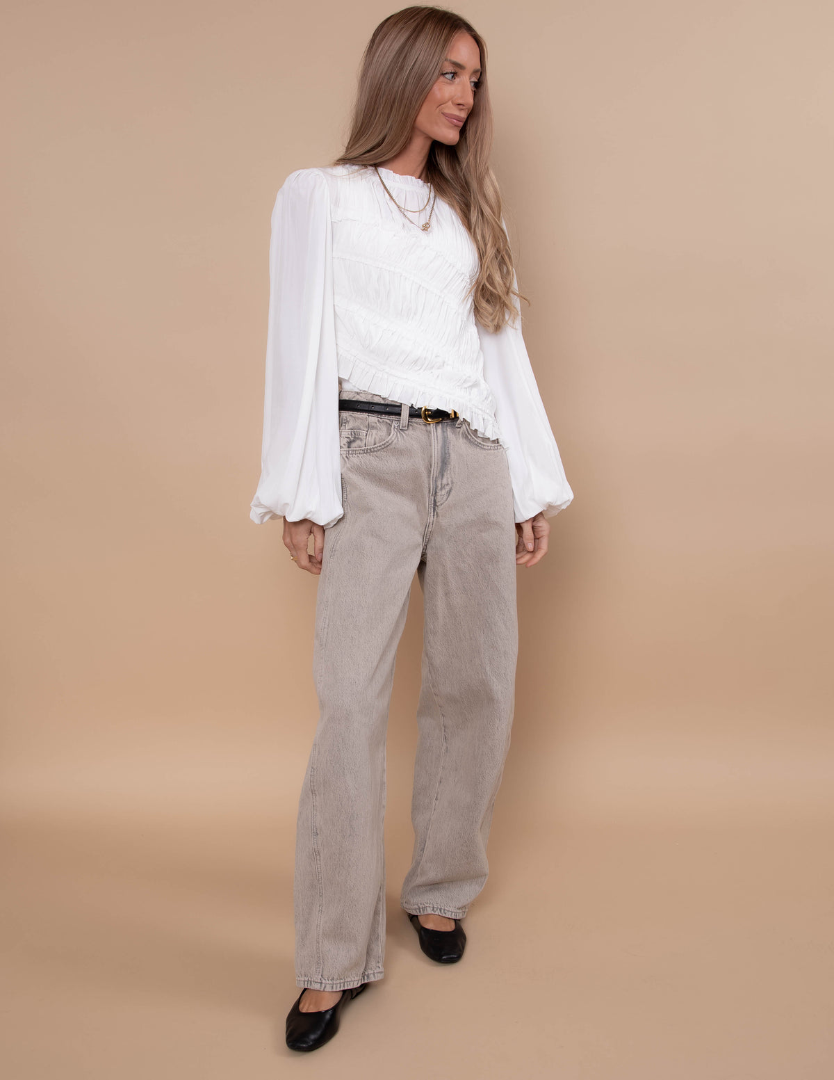Vayda Asymmetrical Hem Top