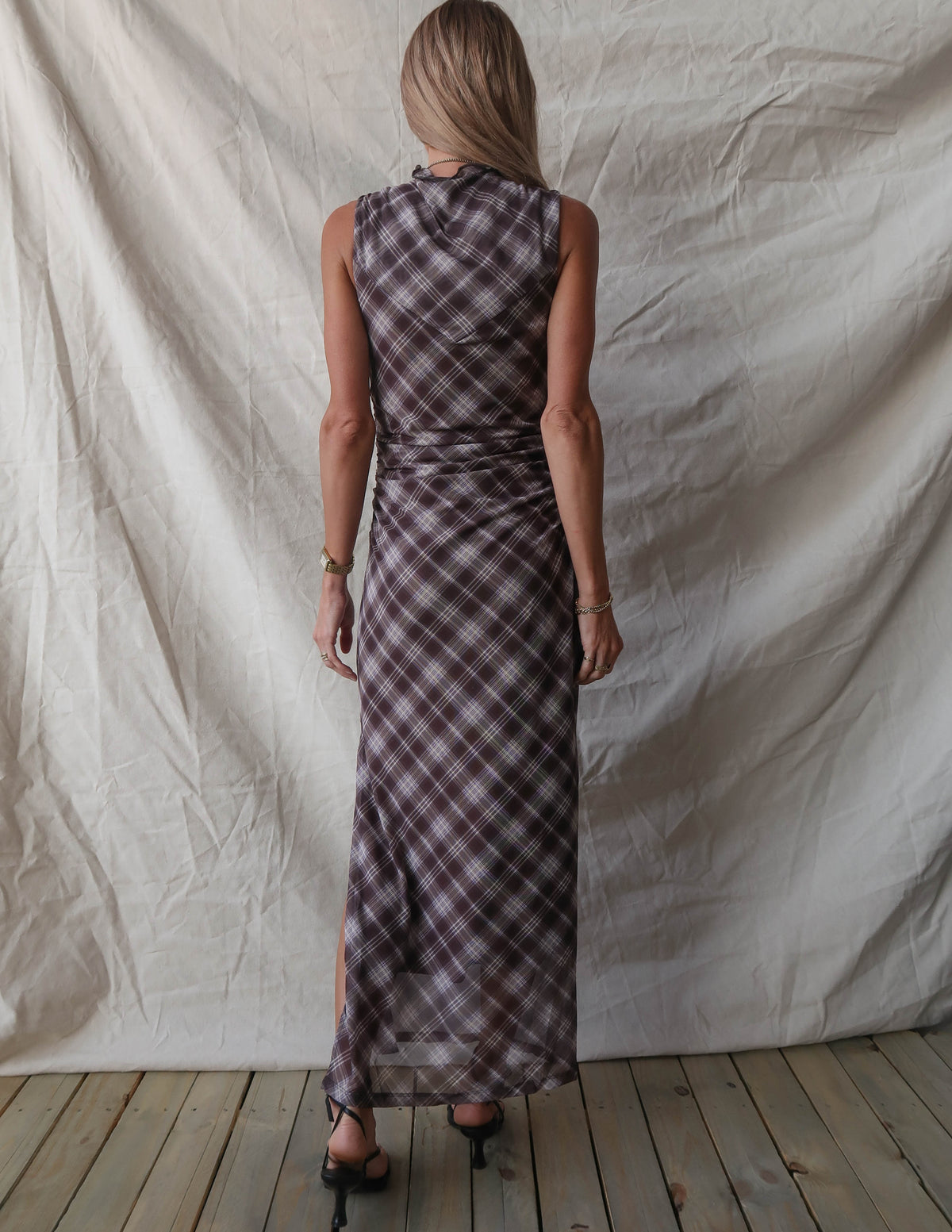 Romy Plaid Dress