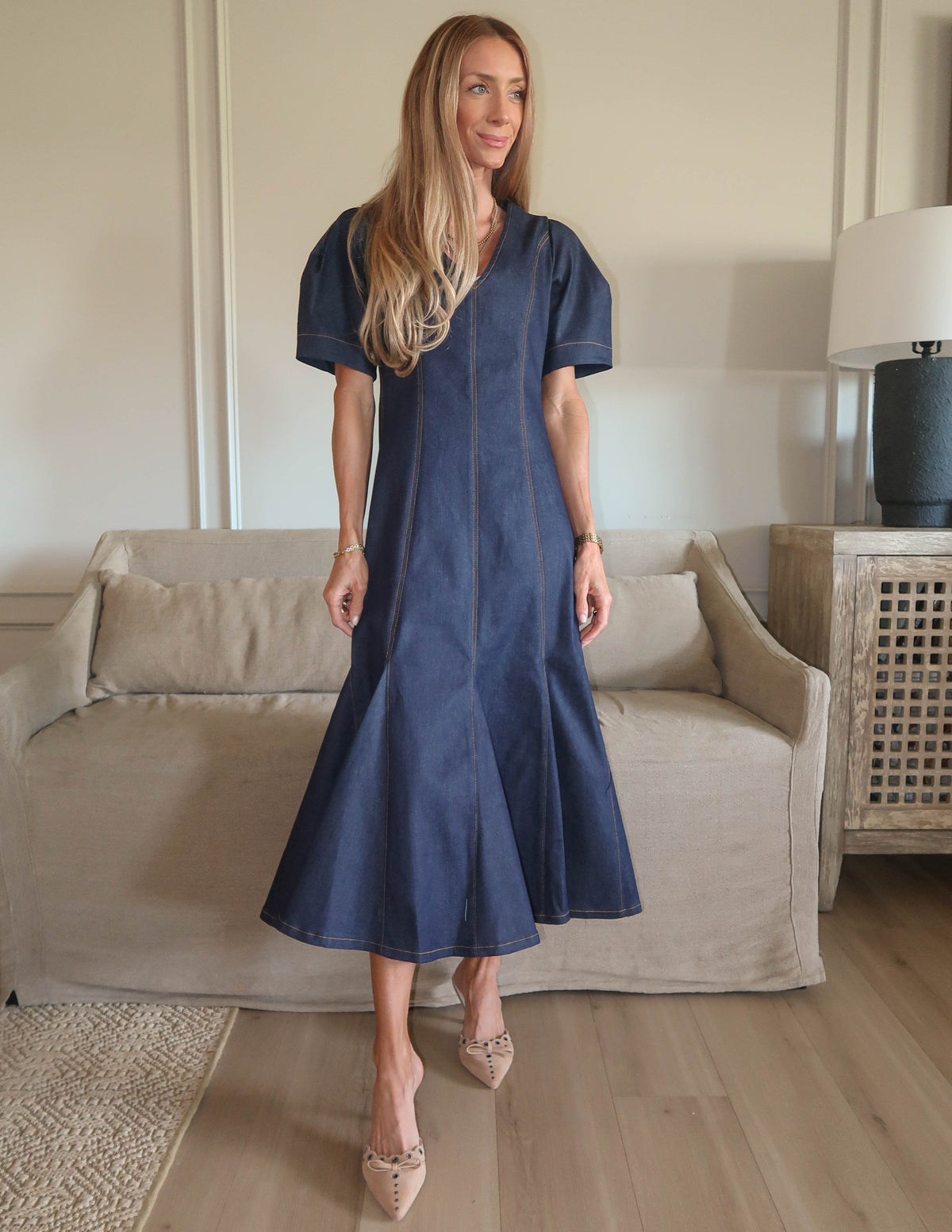 Indigo Belle Denim Dress