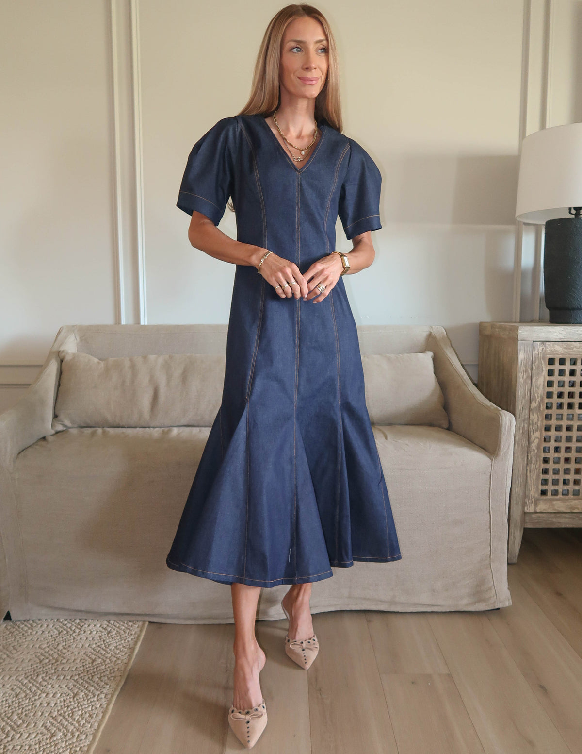 Indigo Belle Denim Dress