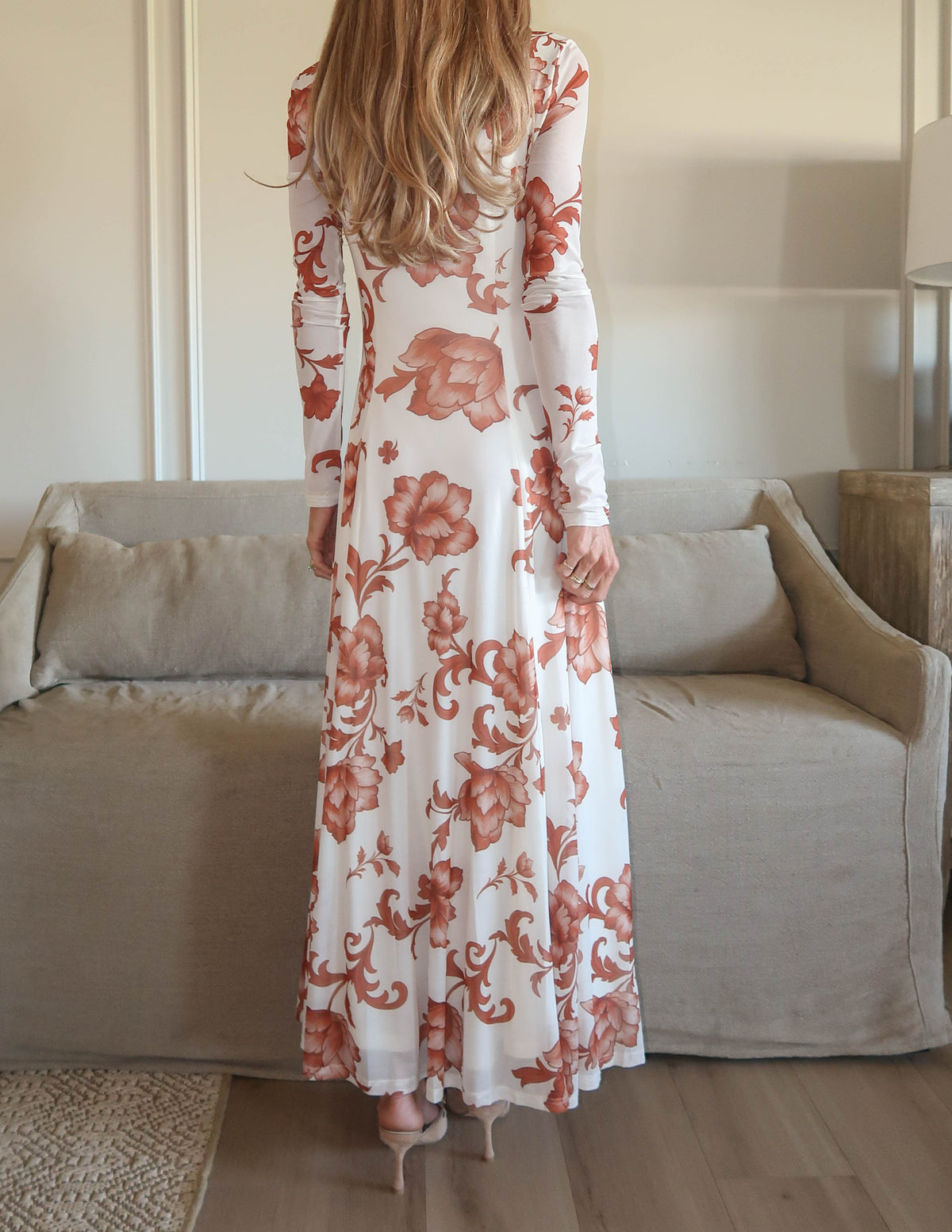 Soleil Garden Midi Dress