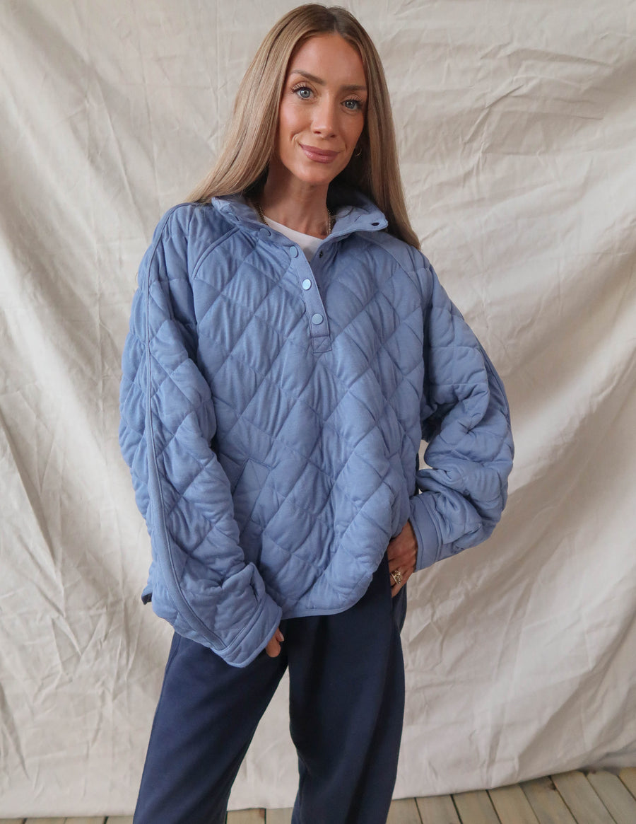 Livia Quilted Pullover