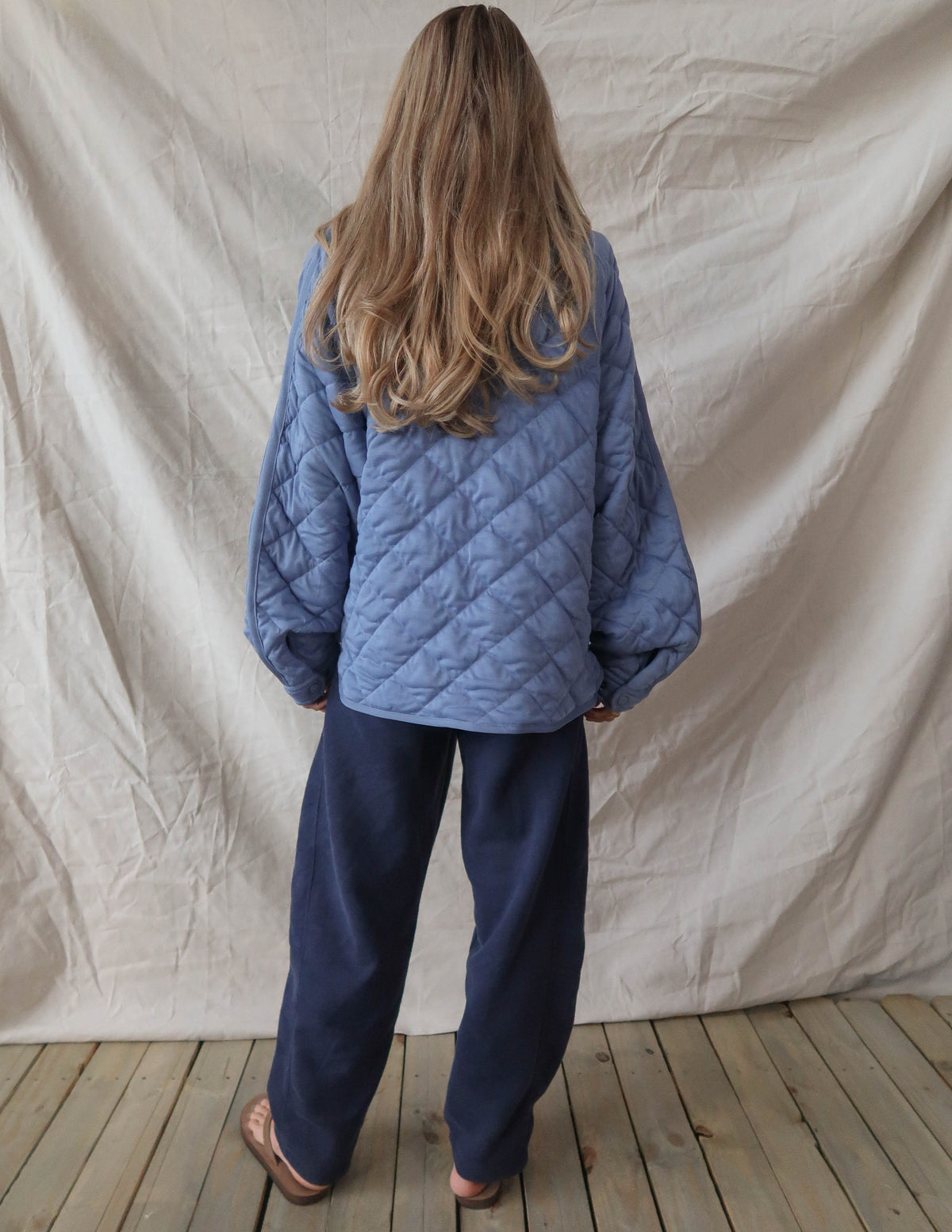 Livia Quilted Pullover