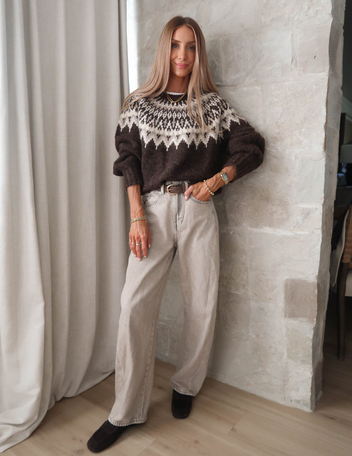Winter Solstice Fair Isle Sweater