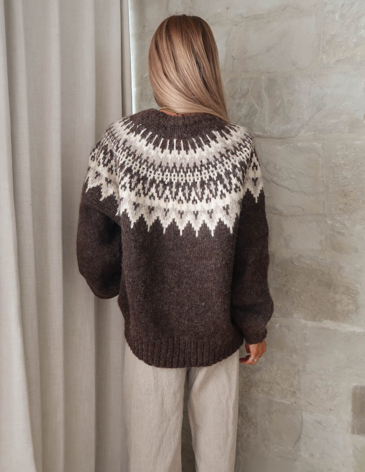 Winter Solstice Fair Isle Sweater