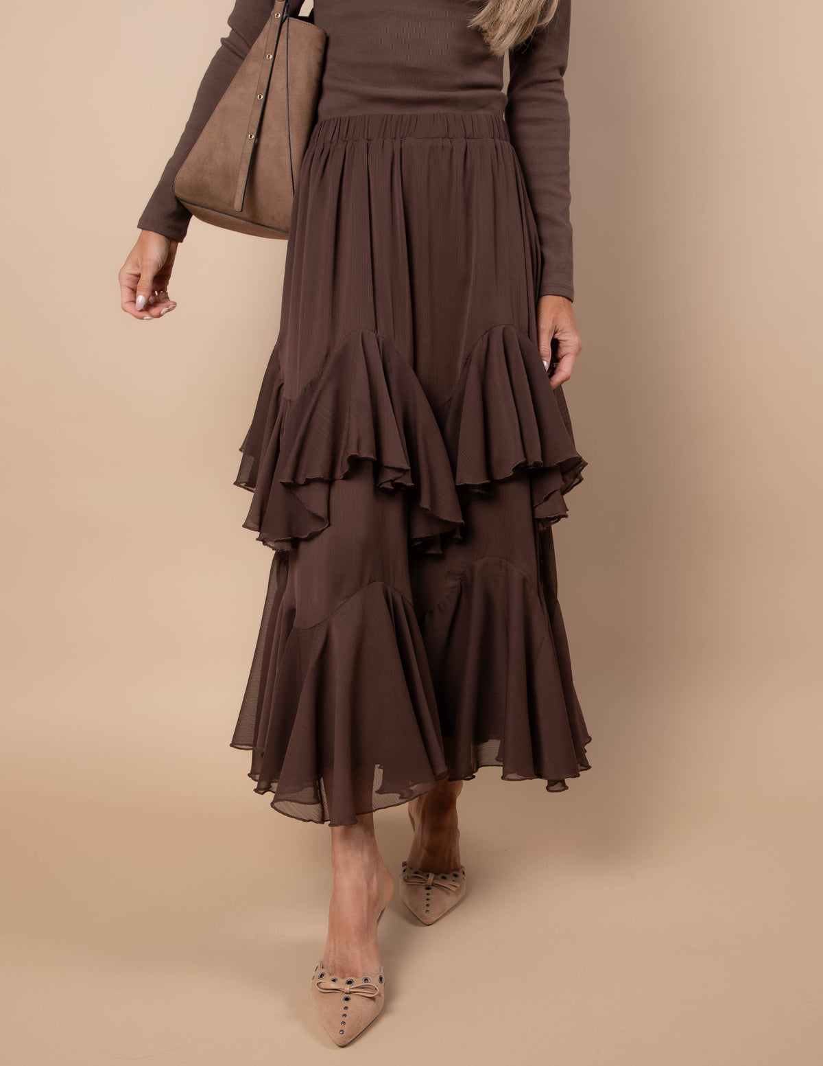 Ember Cascading Skirt