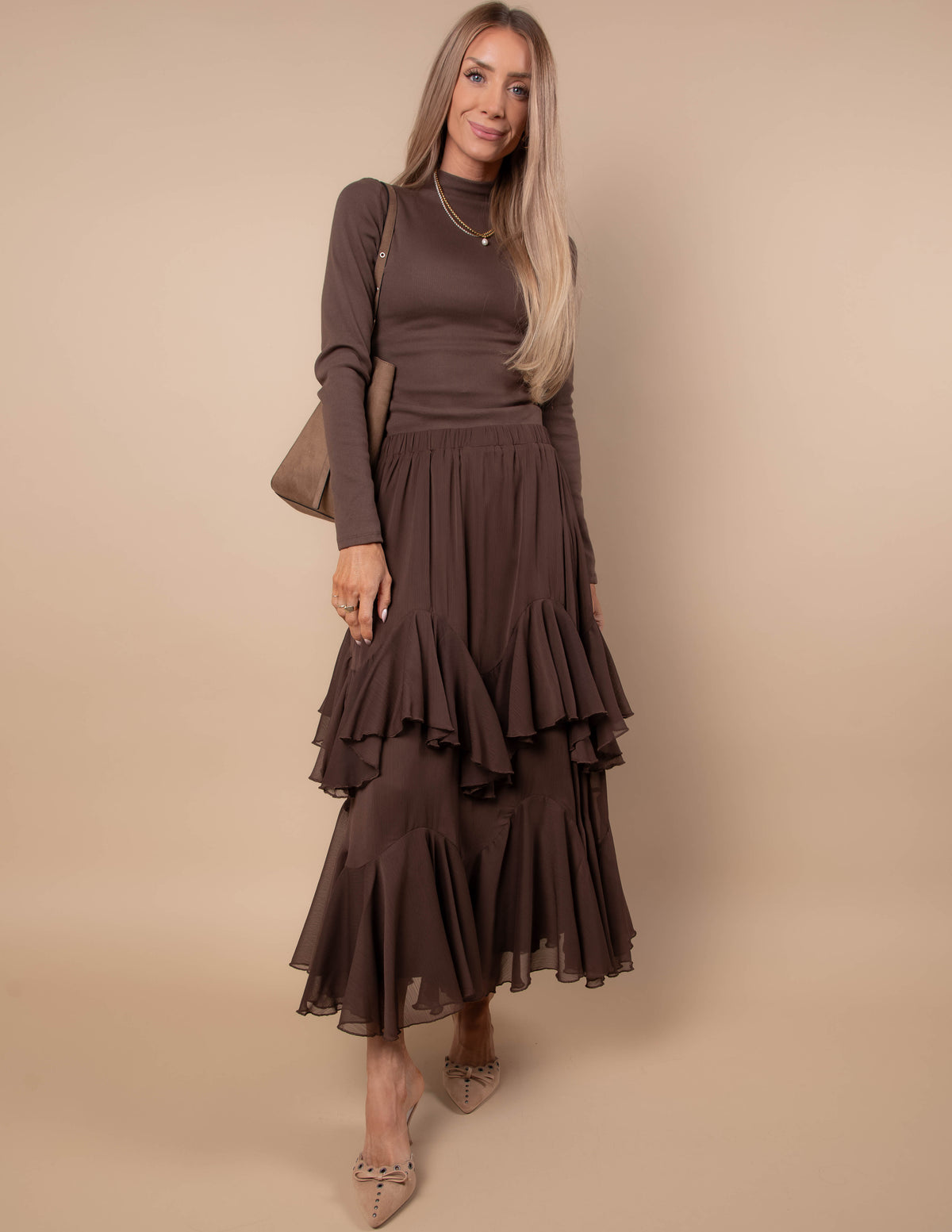 Ember Cascading Skirt