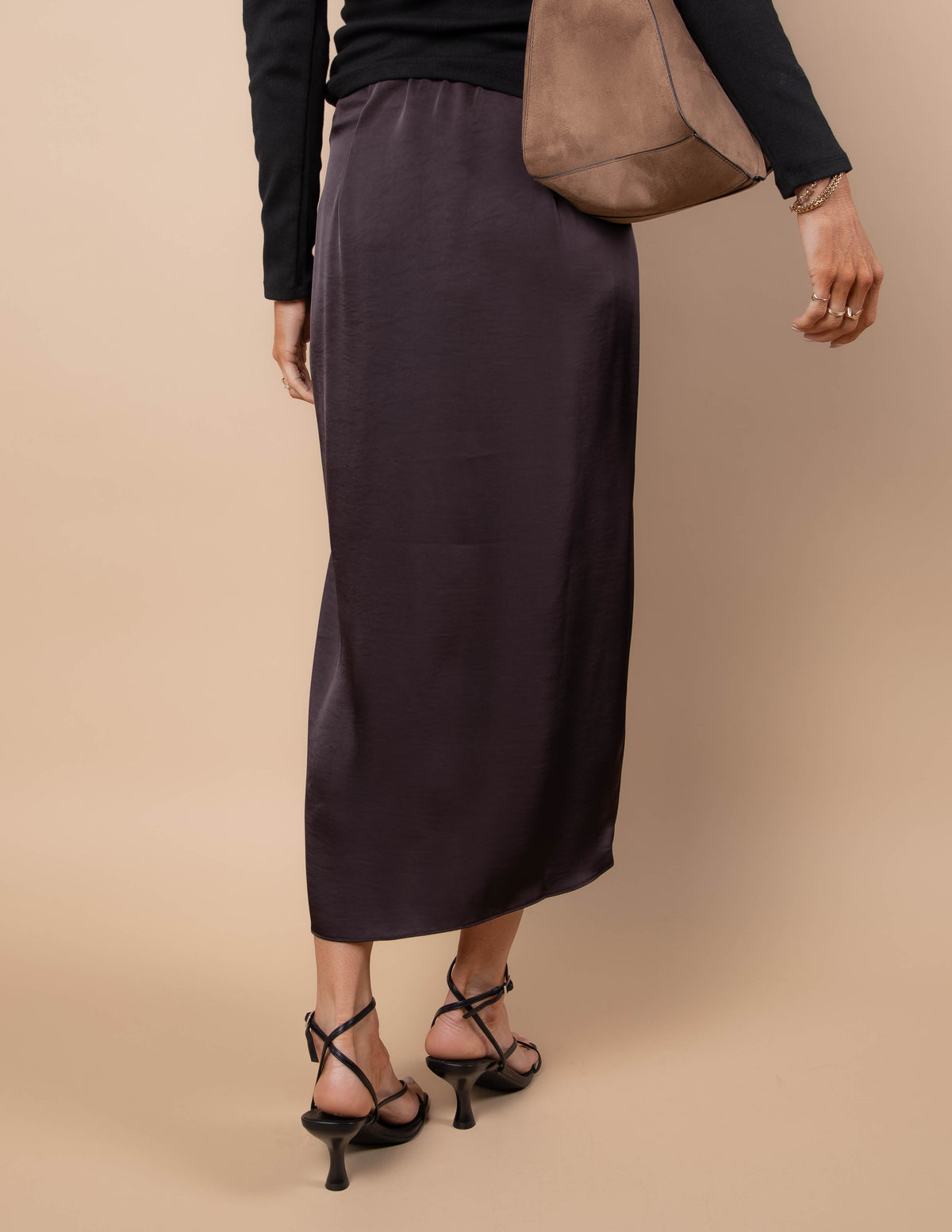 Valentina Lace Slit Skirt