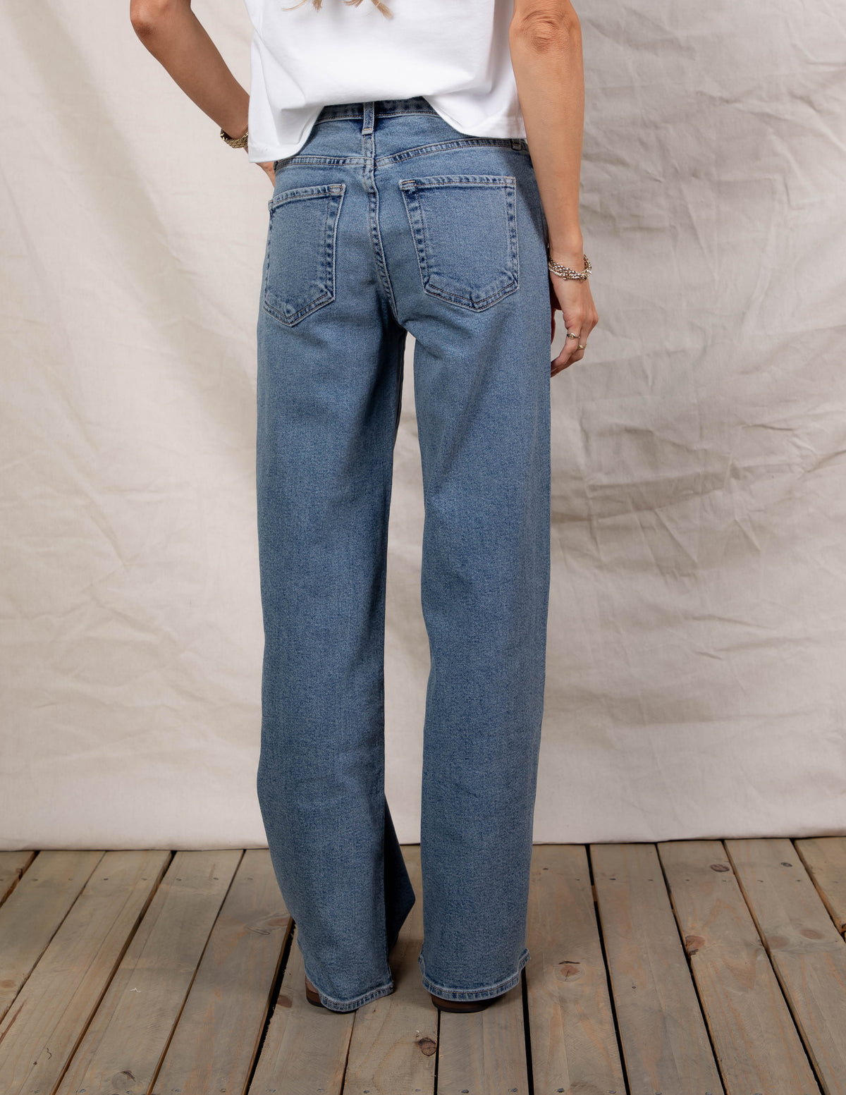 Uptown Edge Straight Jeans