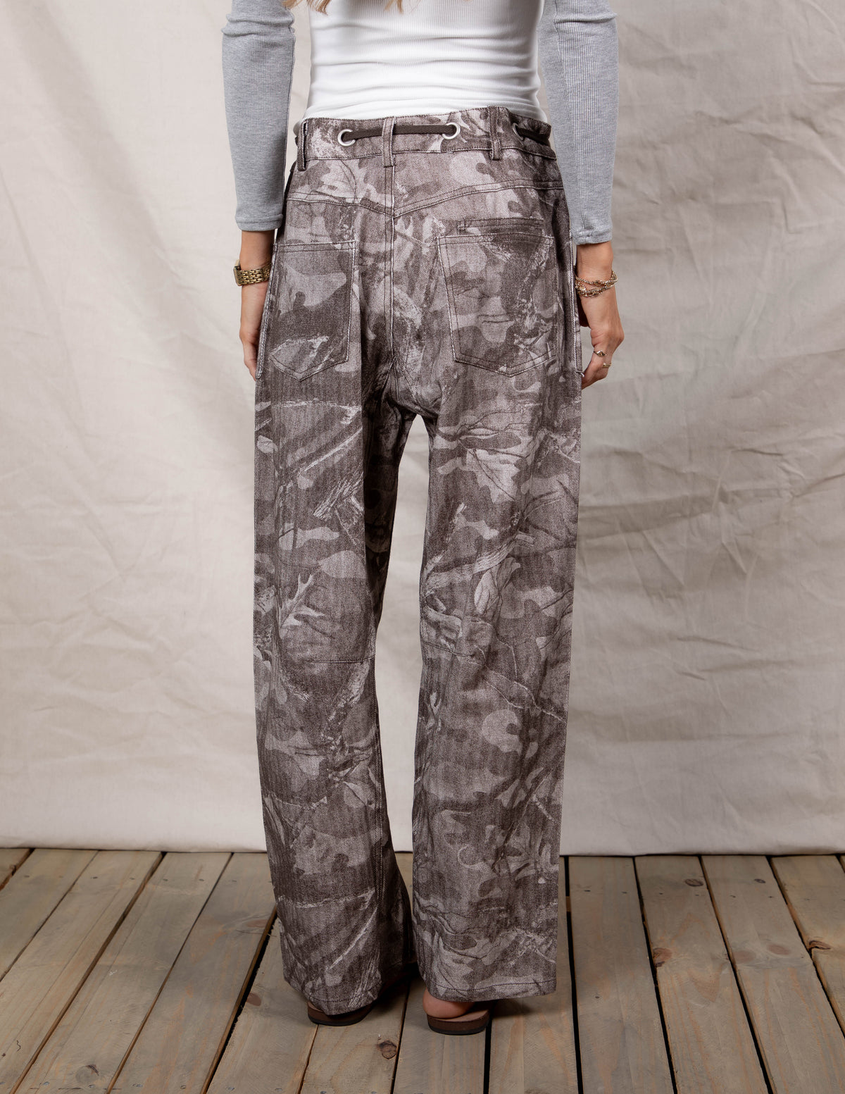 Federica Camp Barrel Pants