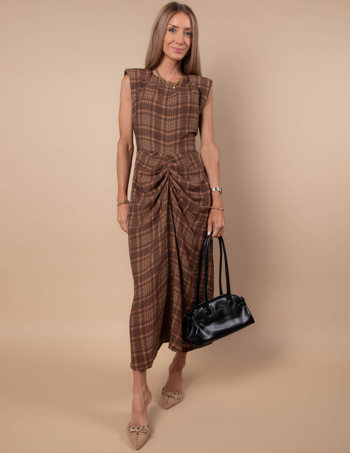 Kensington Plaid Dress