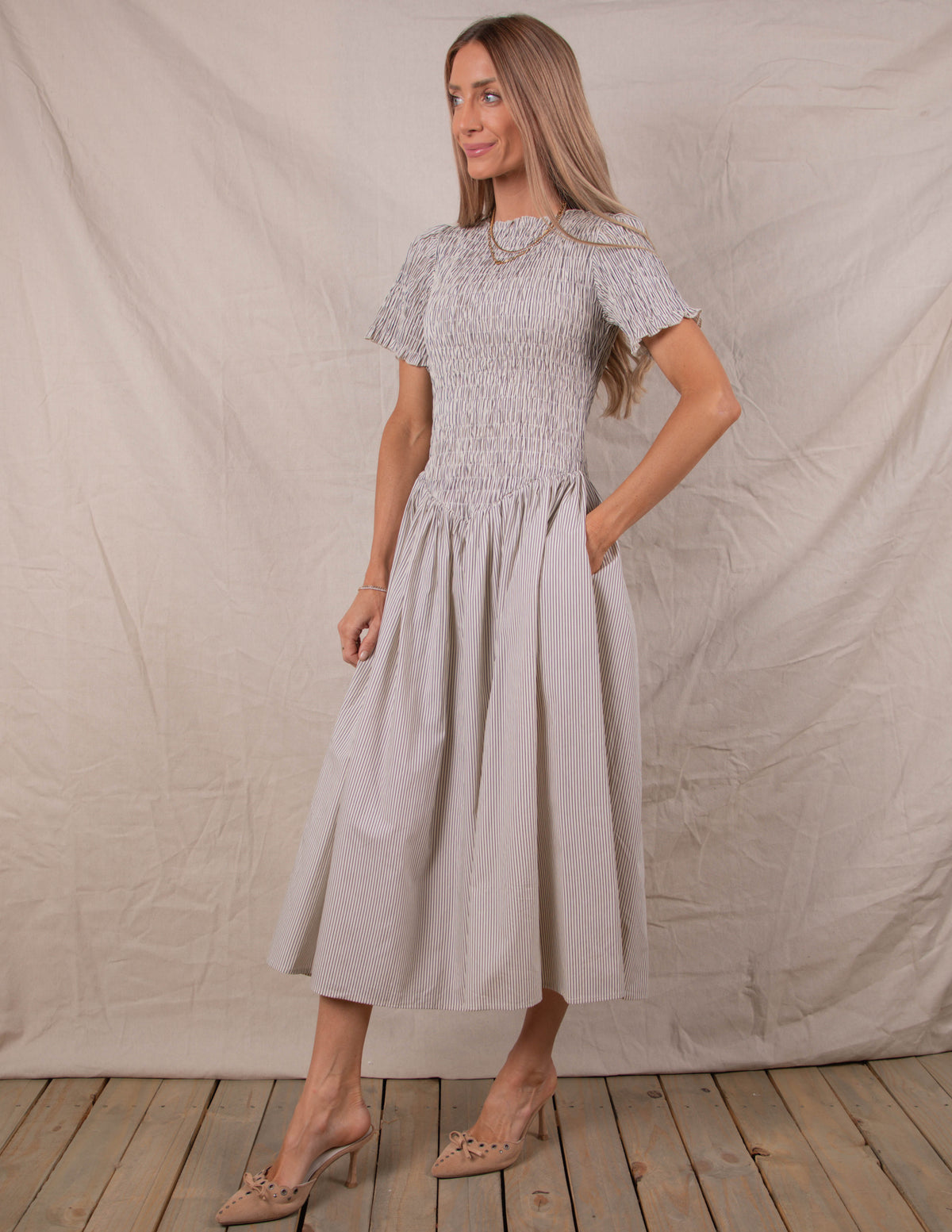 Bianca Plaid Dress