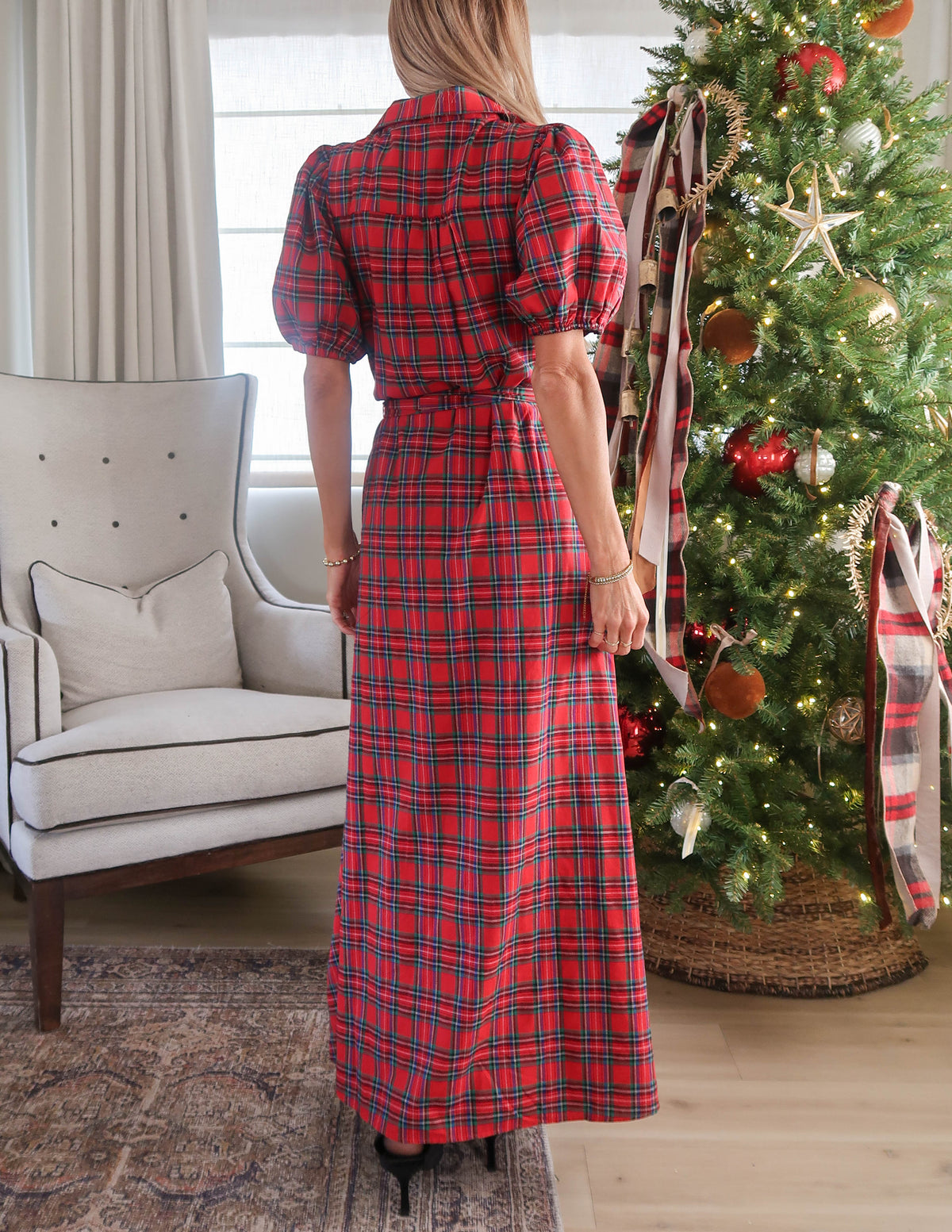 Karisma Plaid Dress