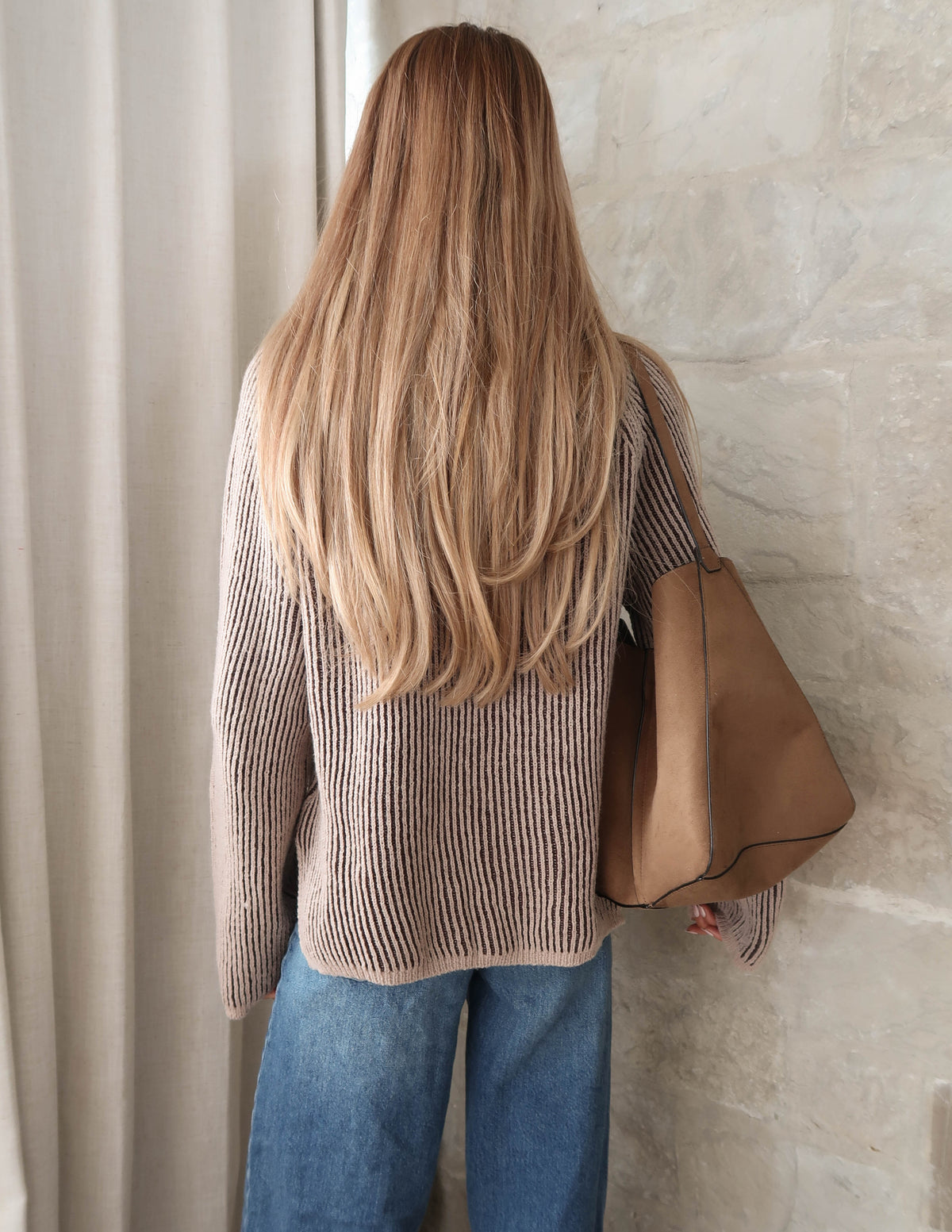 Margot Vertical Striped Sweater