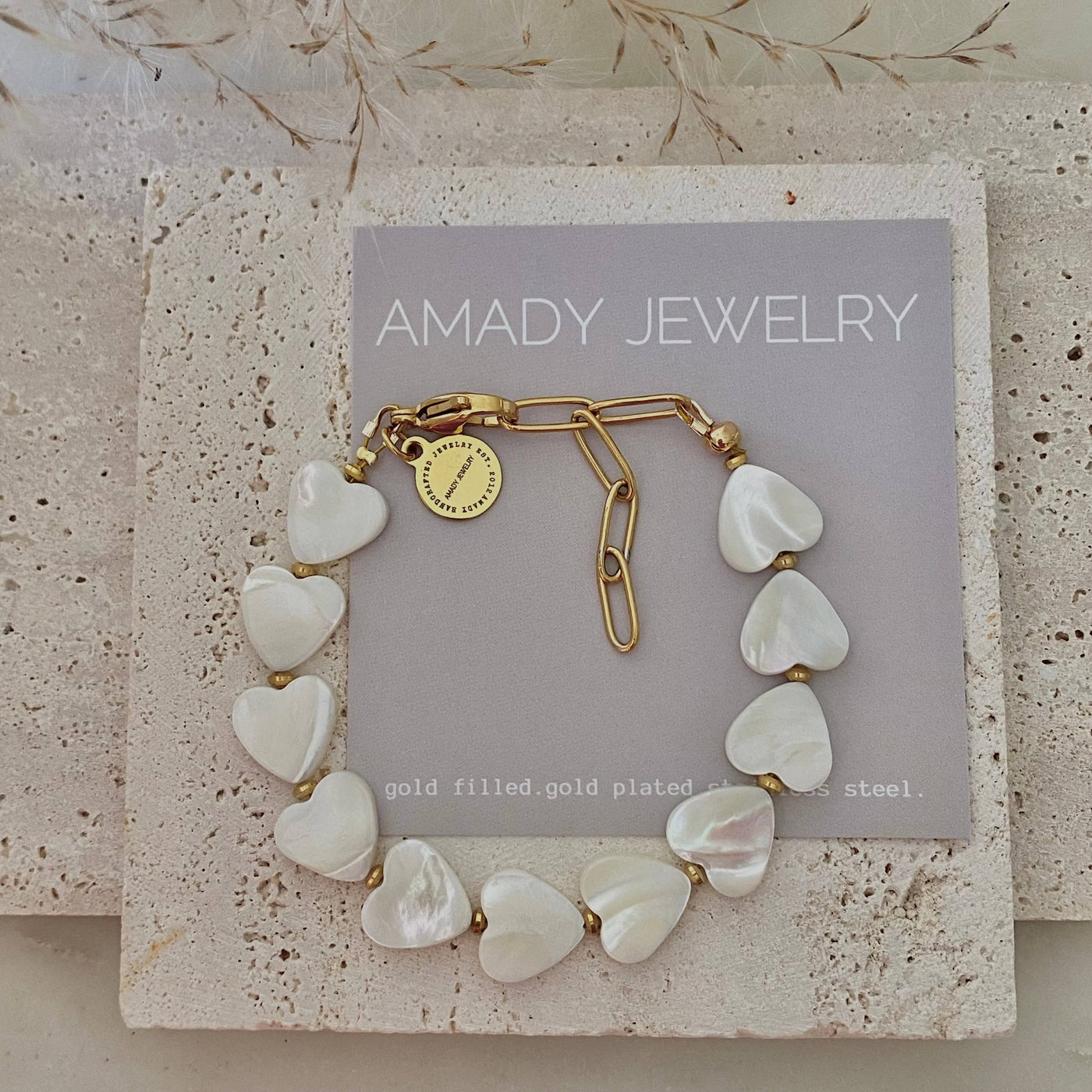 Sweetheart Pearl Bracelet