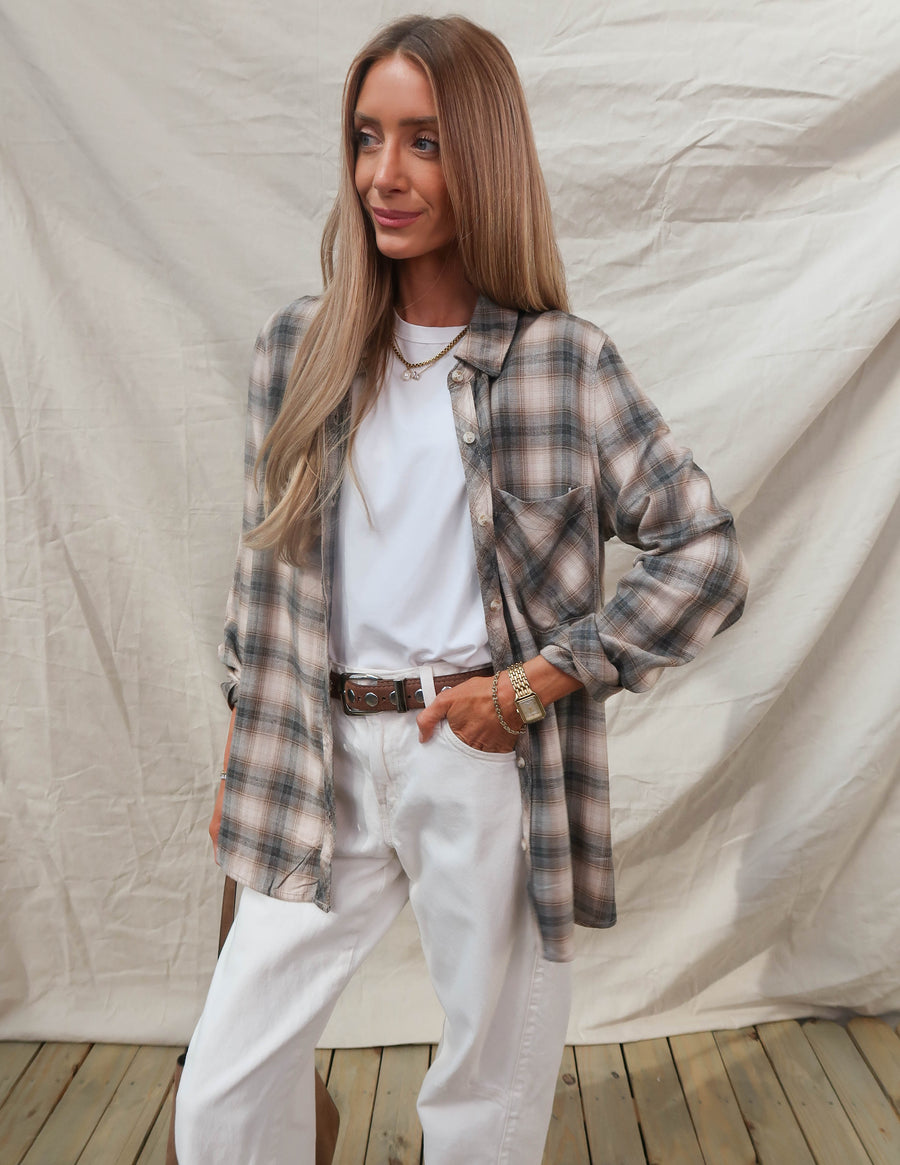 Autumn Trails Plaid Shirt