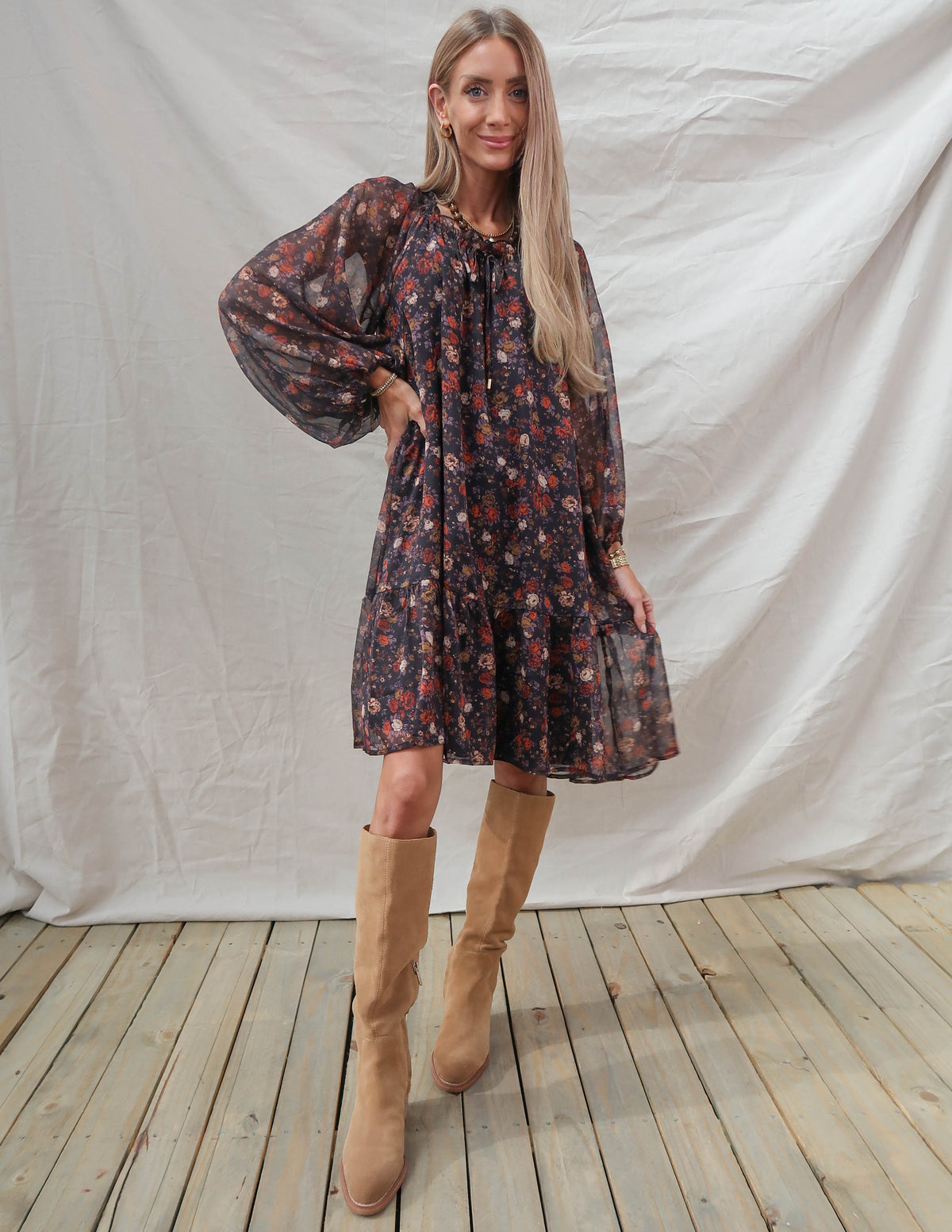 Styles Floral Dress