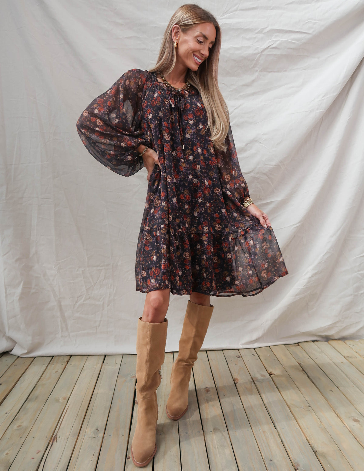 Styles Floral Dress
