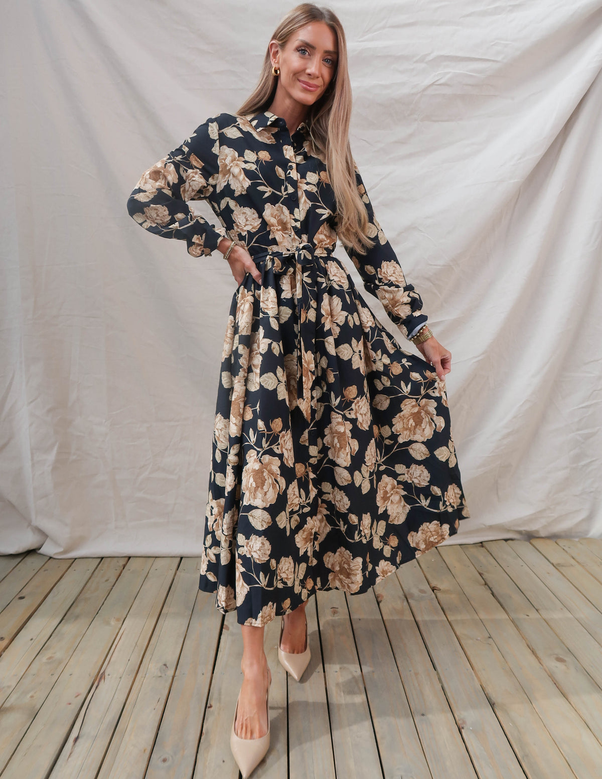Georgianna Floral Dress