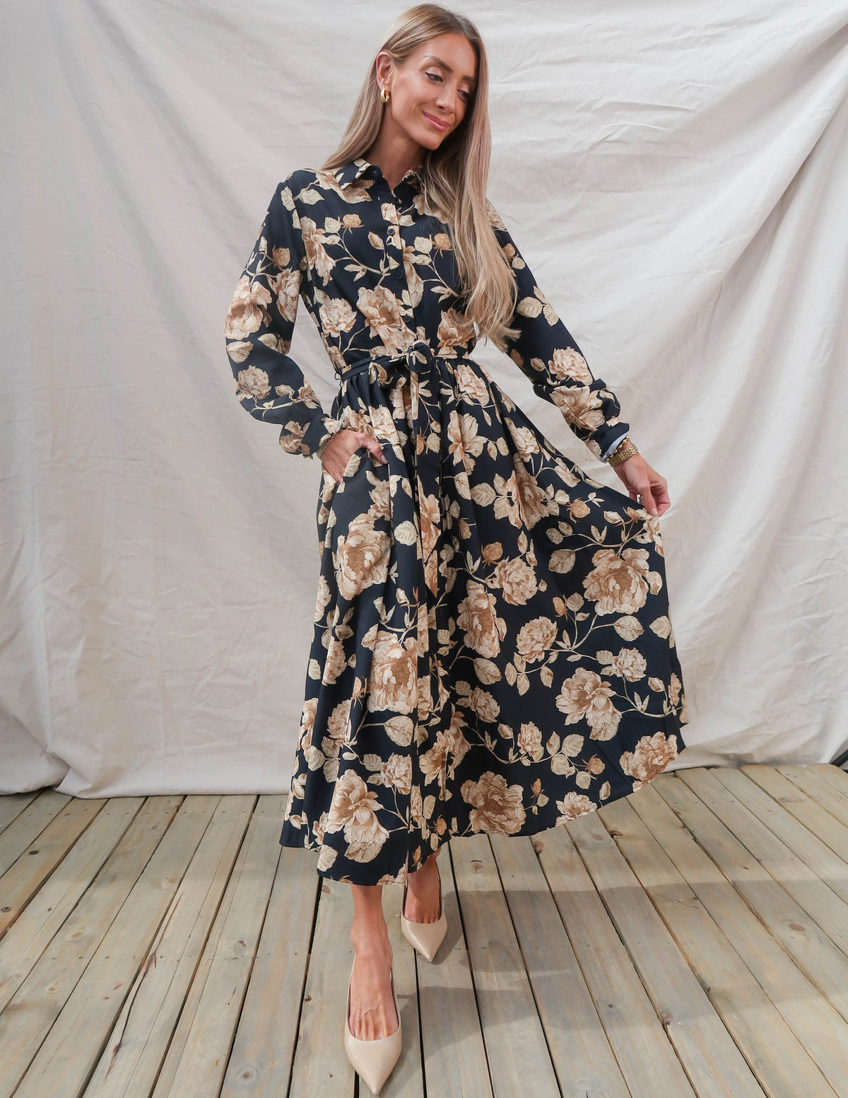 Georgianna Floral Dress