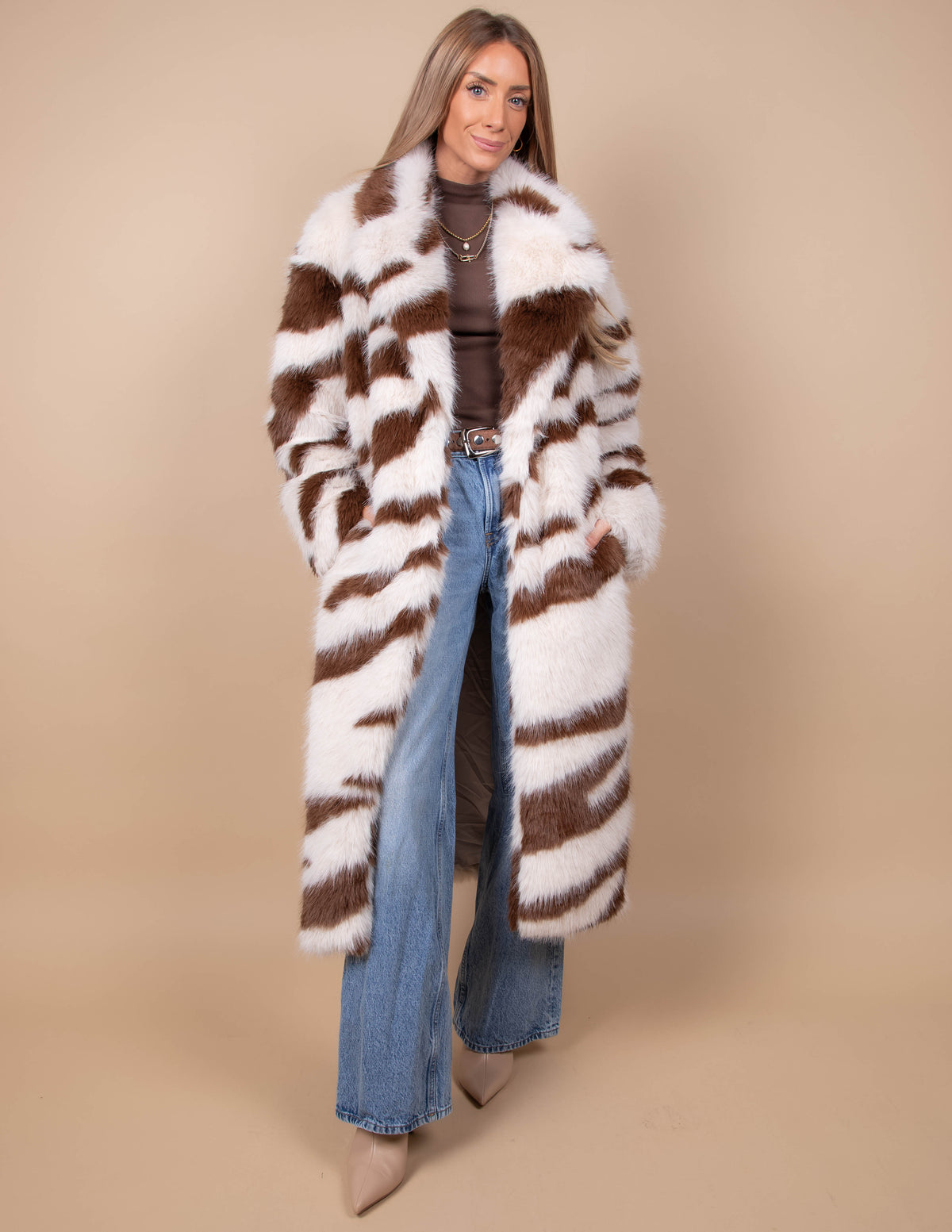 Signature Stripe Coat