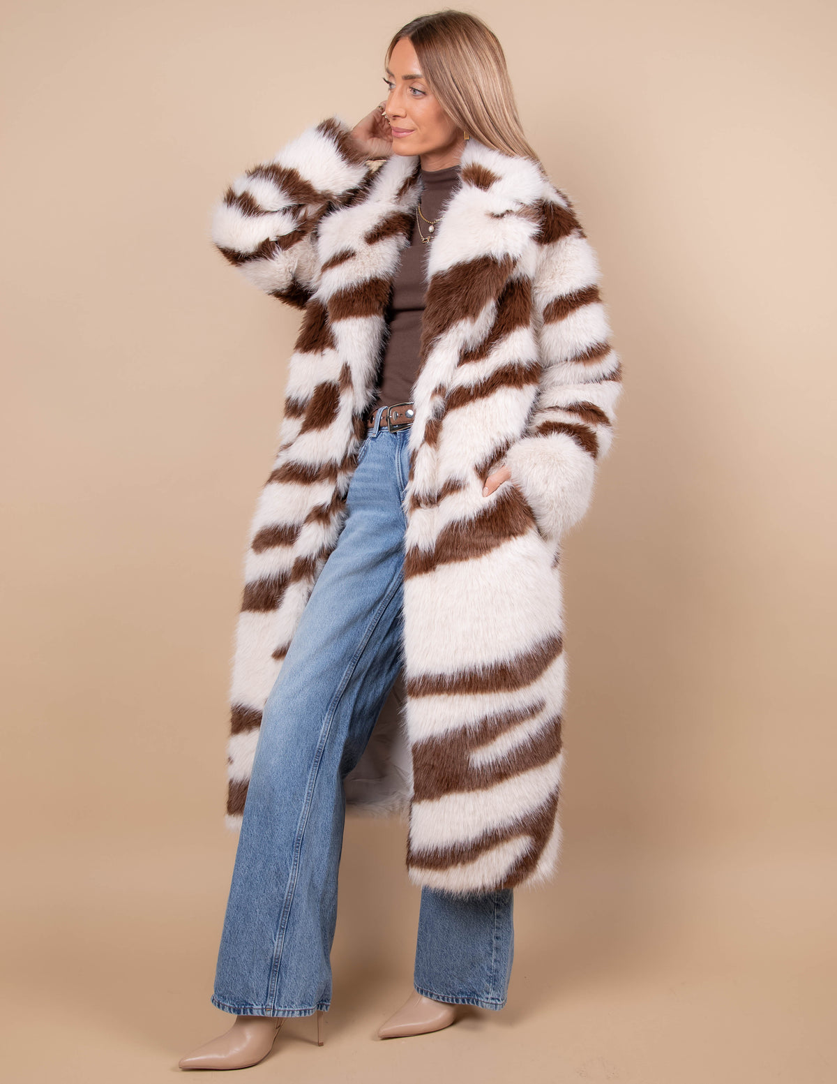 Signature Stripe Coat