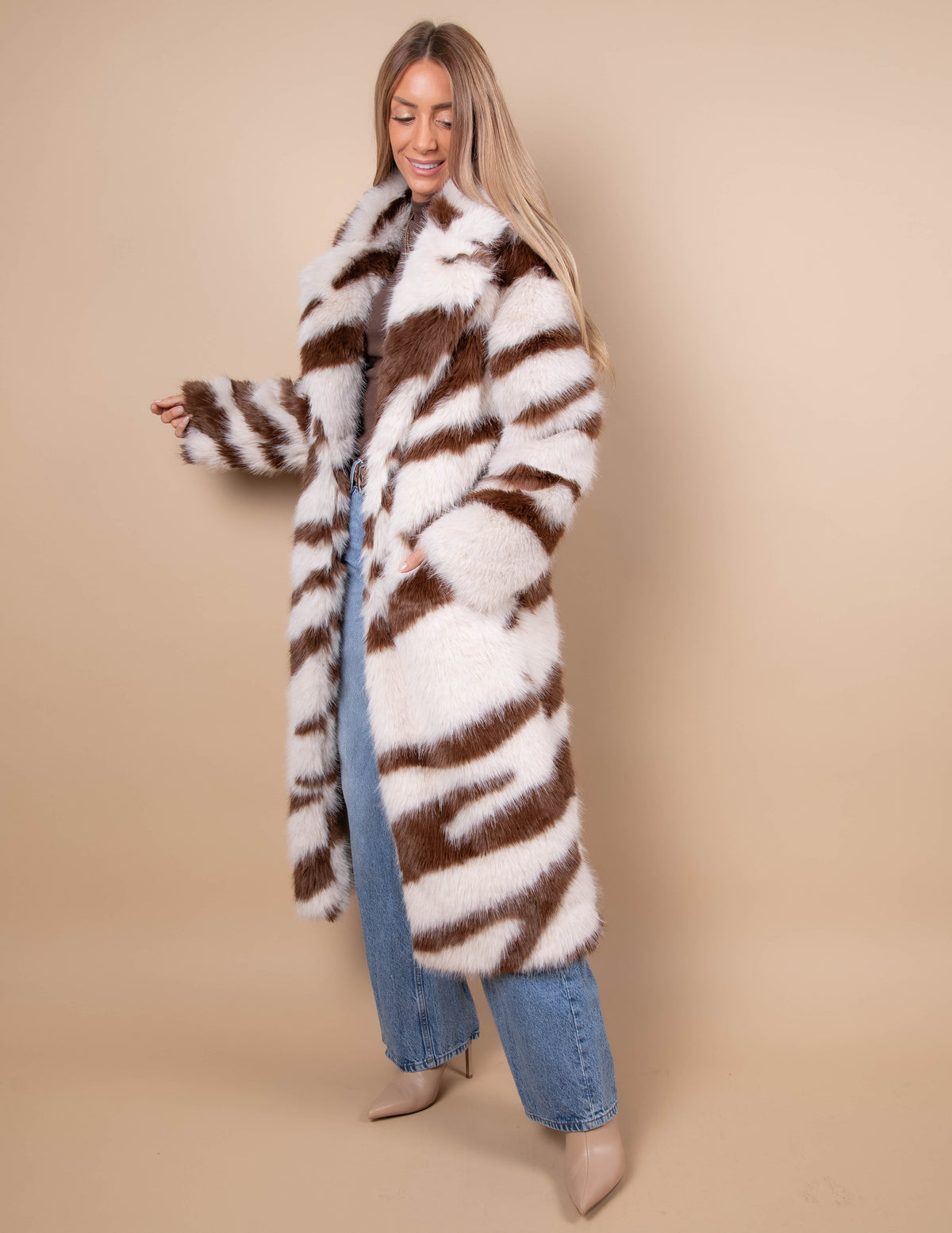Signature Stripe Coat