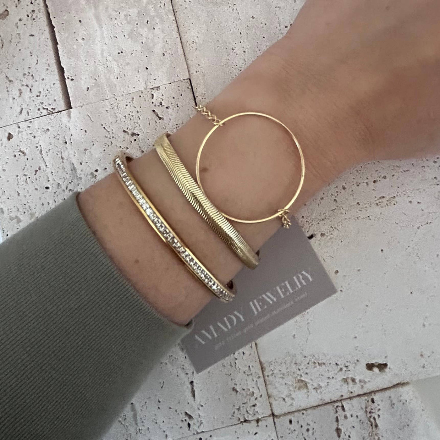 First Class Bangle Bracelet