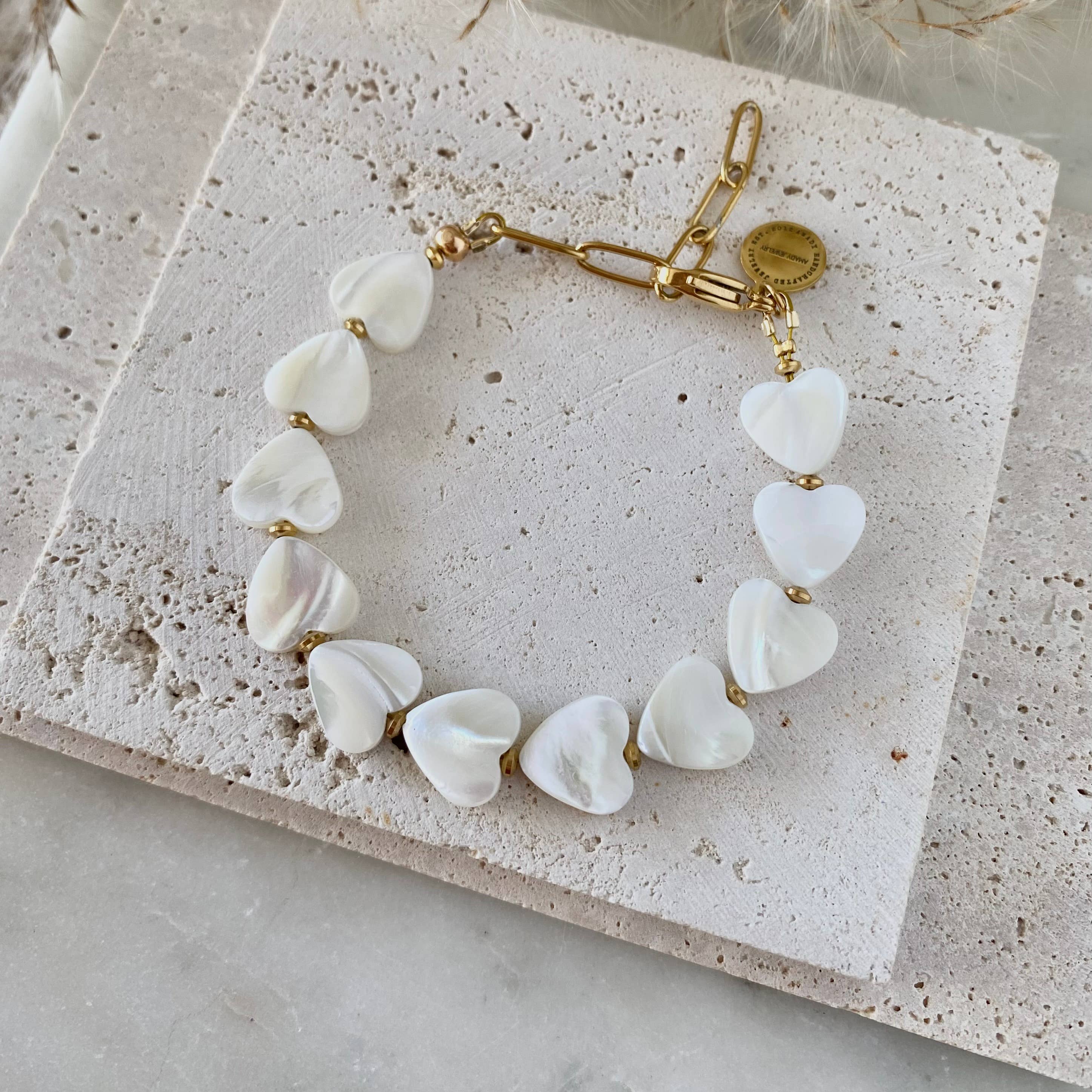 Sweetheart Pearl Bracelet