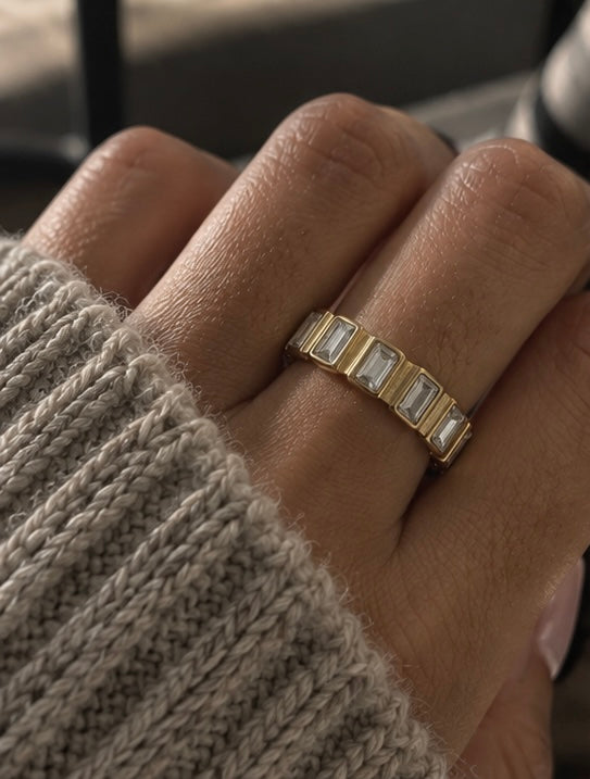 Halie Infinity Ring