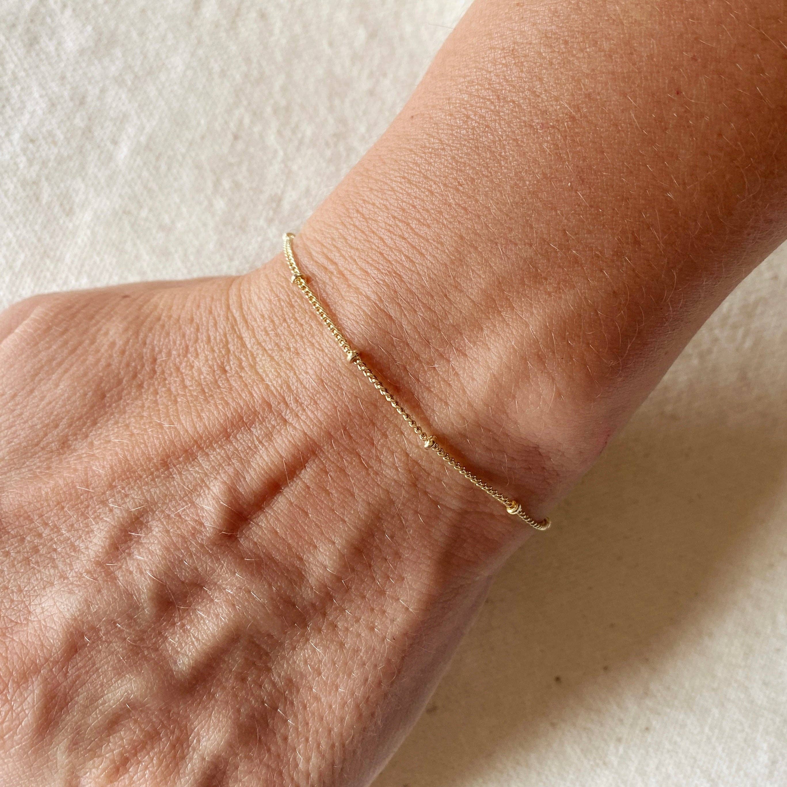 Golden Orbit Bracelet