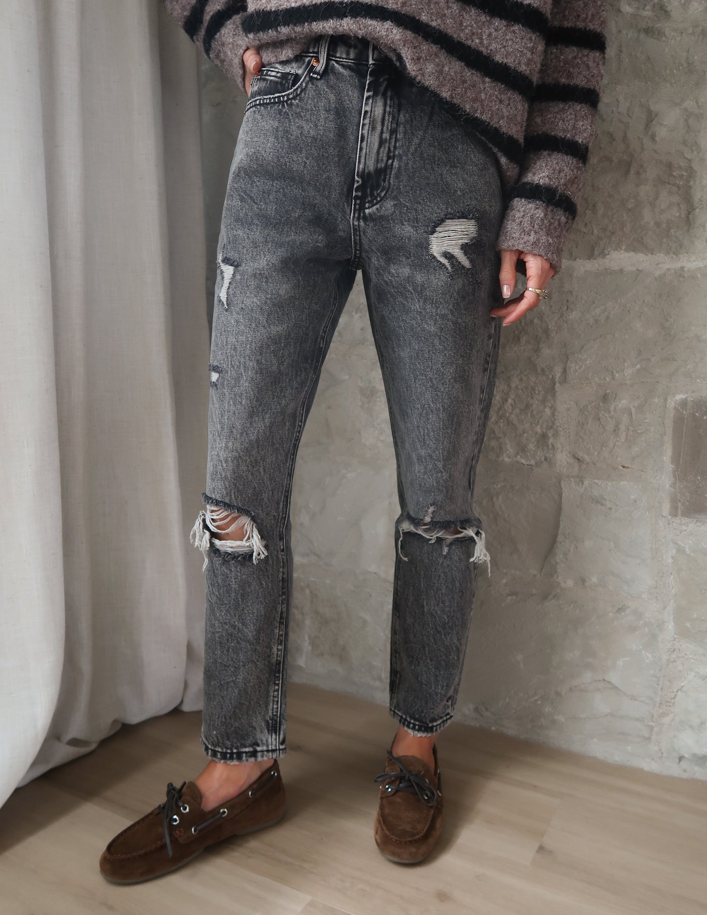 Vintage Distressed Denim